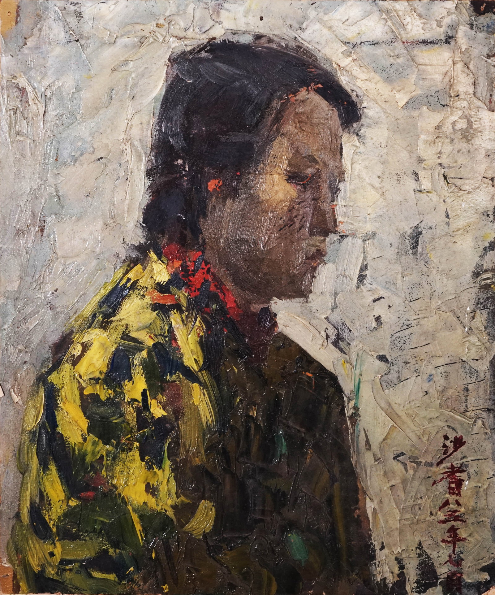 SHA QI (1914-2005), ATTRIBUTED TO, PORTRAIT (1 of 5)
