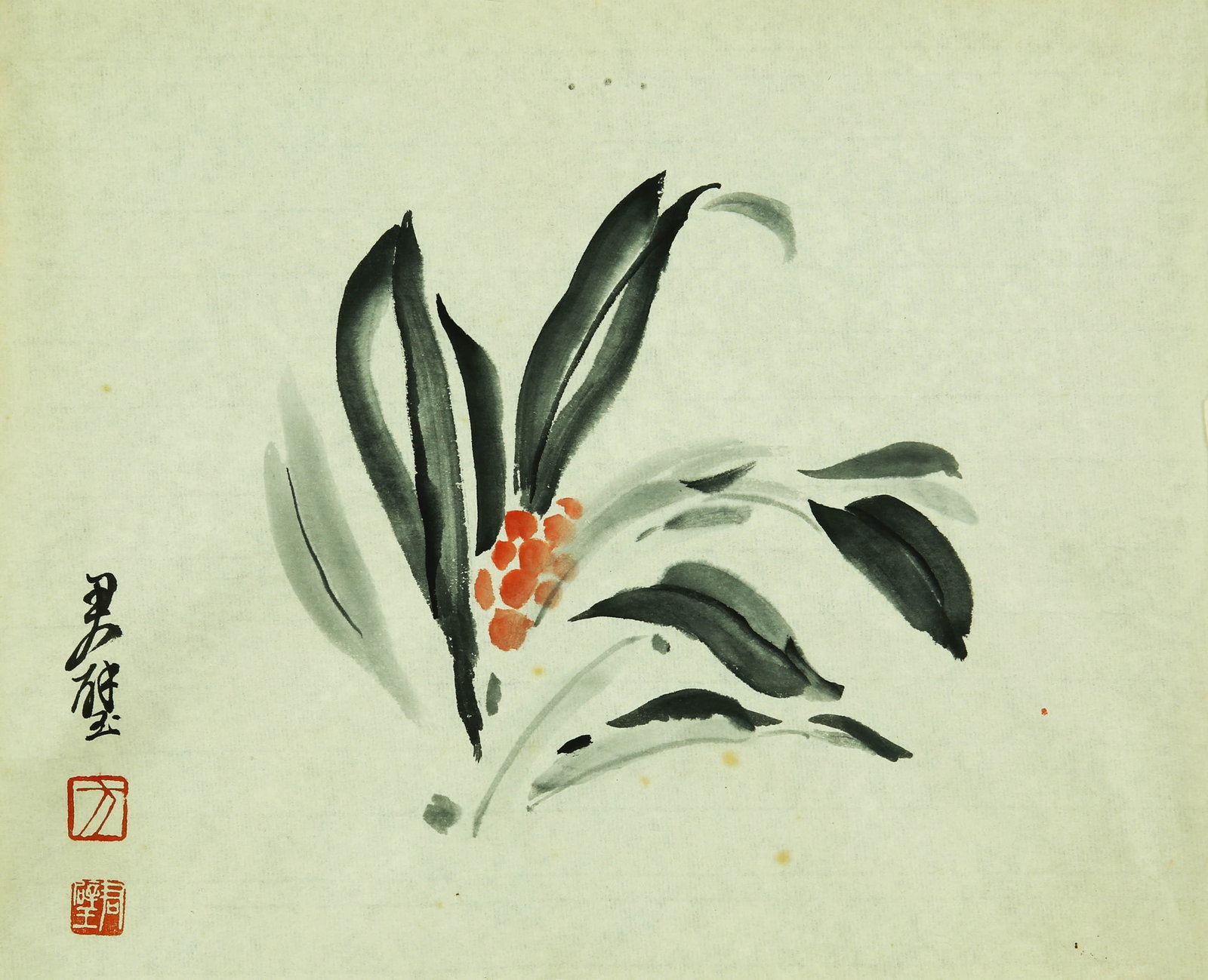 FANG JUNBI (1898-1986), ATTRIBUTED TO, FLOWERS (1 of 4)
