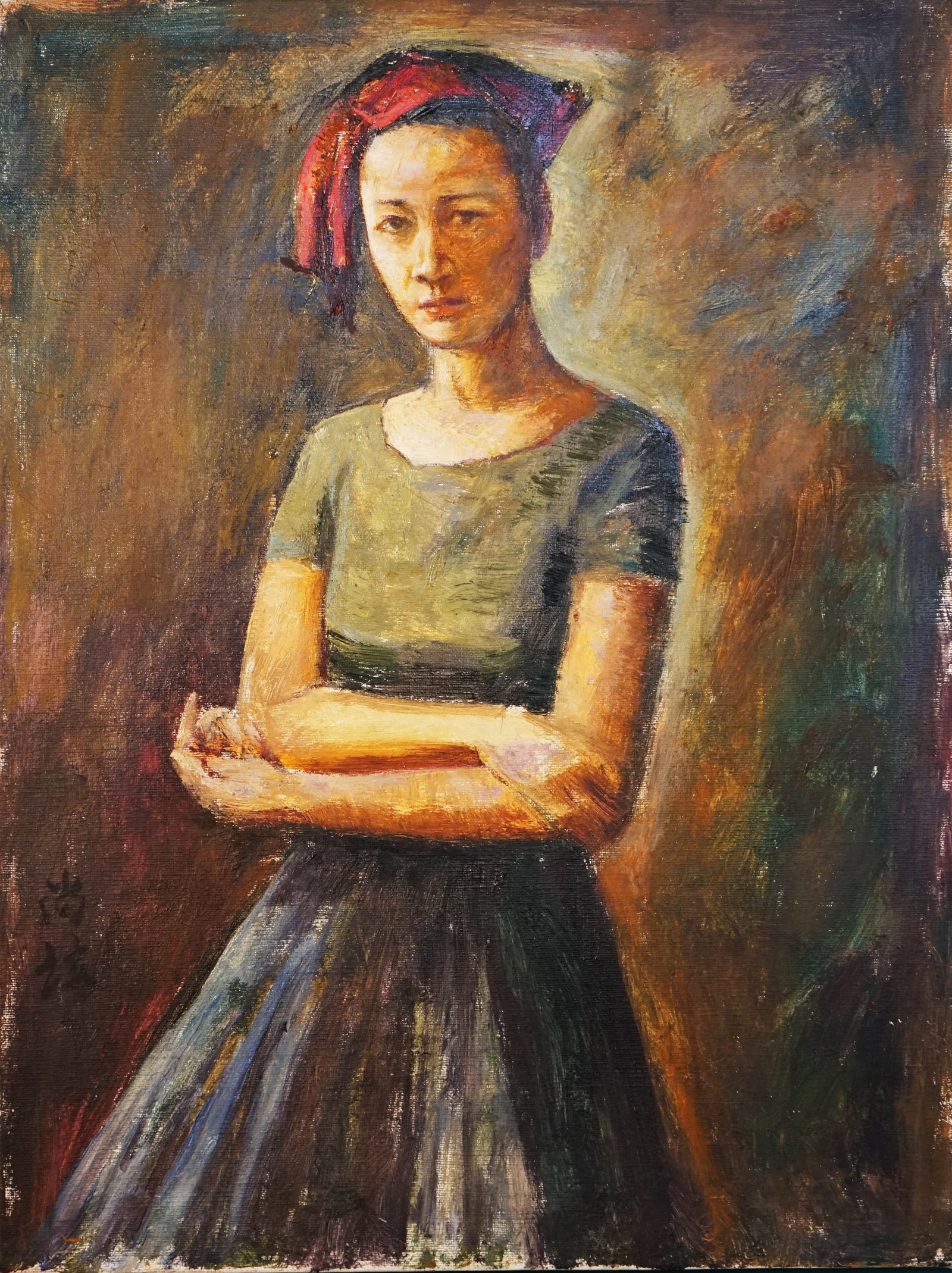 JIN SHANGYI (B. 1934), ATTRIBUTED TO, PORTRAIT (1 of 6)
