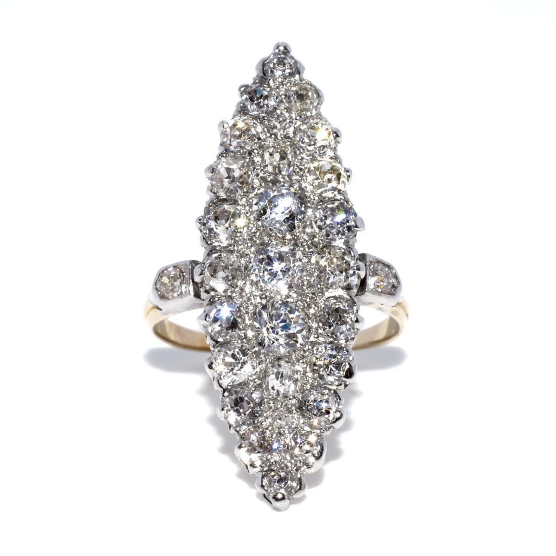 OLD MARQUISE DIAMOND RING (1 of 4)