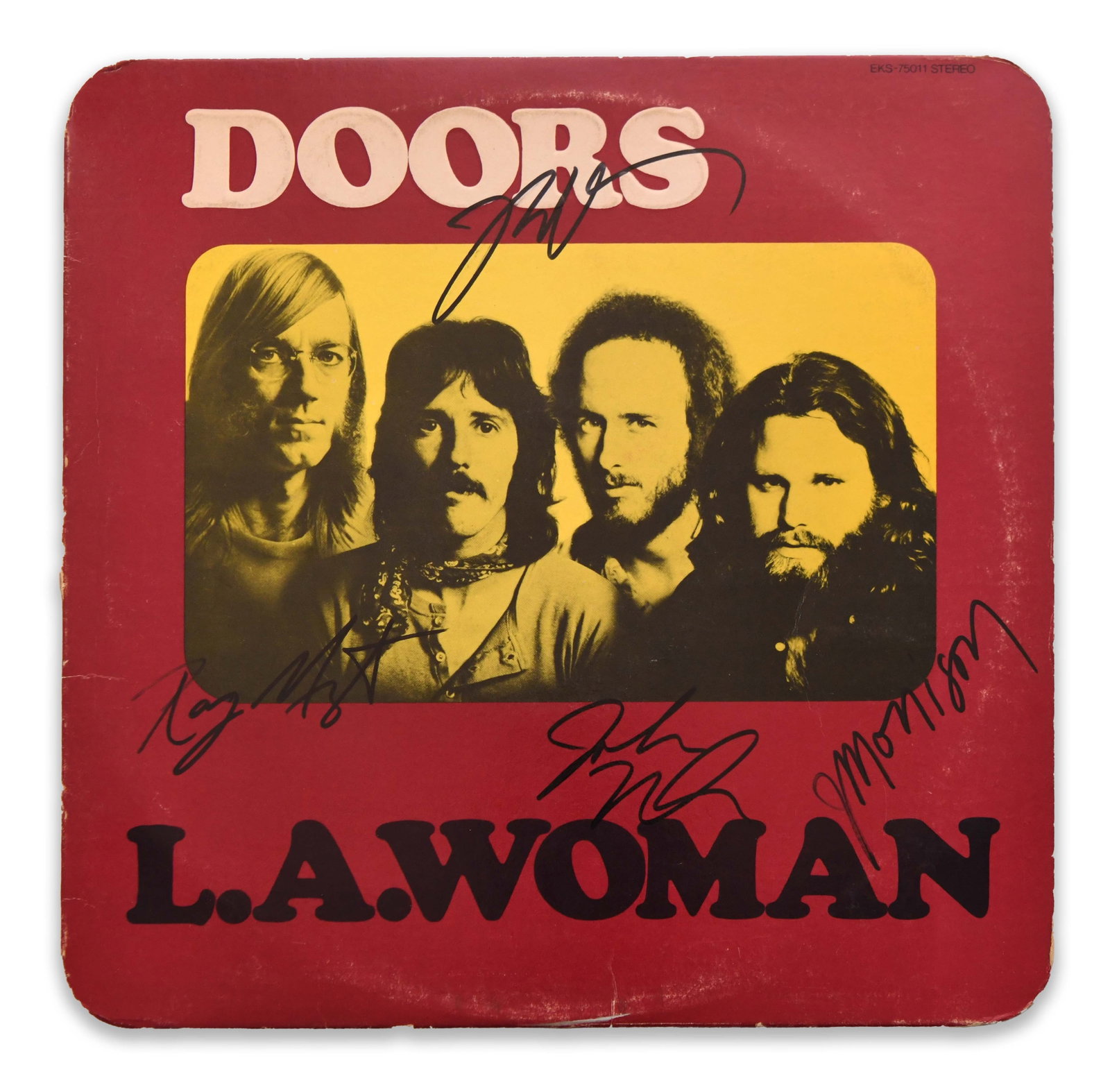 THE DOORS - L.A. WOMAN LP ALBUM COVER (1 of 4)