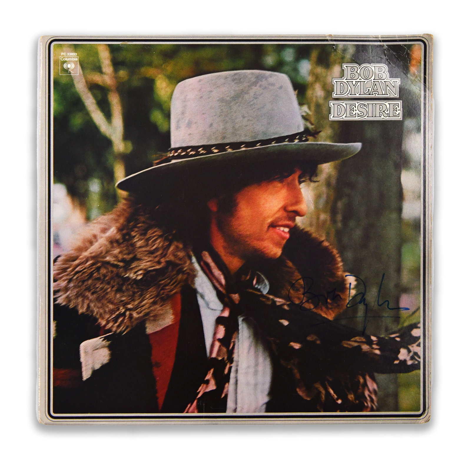 BOB DYLAN - DESIRE COLUMBIA RECORDS ORIGINAL VINYL ALBUM SLEEVE (1976) (1 of 3)