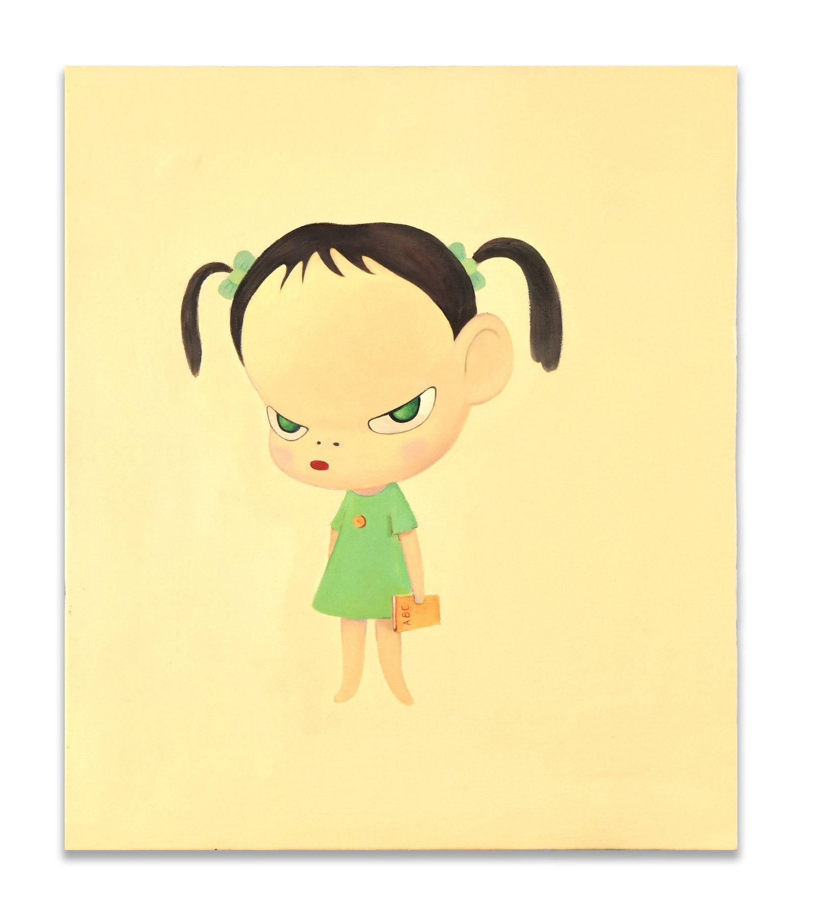 YOSHITOMO NARA (B. 1959), ATTRIBUTED TO, ACRYLIC ON CANVAS (1 of 2)