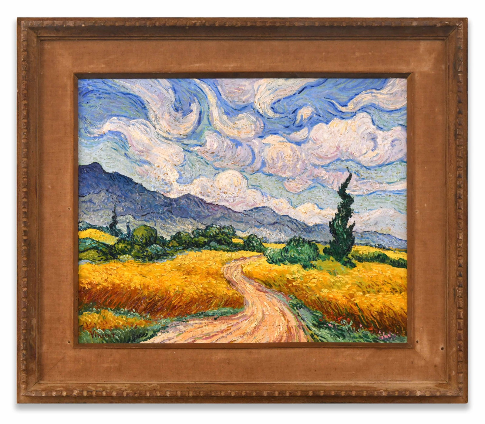 VINCENT VAN GOGH (1853-1890), ATTRIBUTED TO, OIL ON CANVAS (1 of 2)