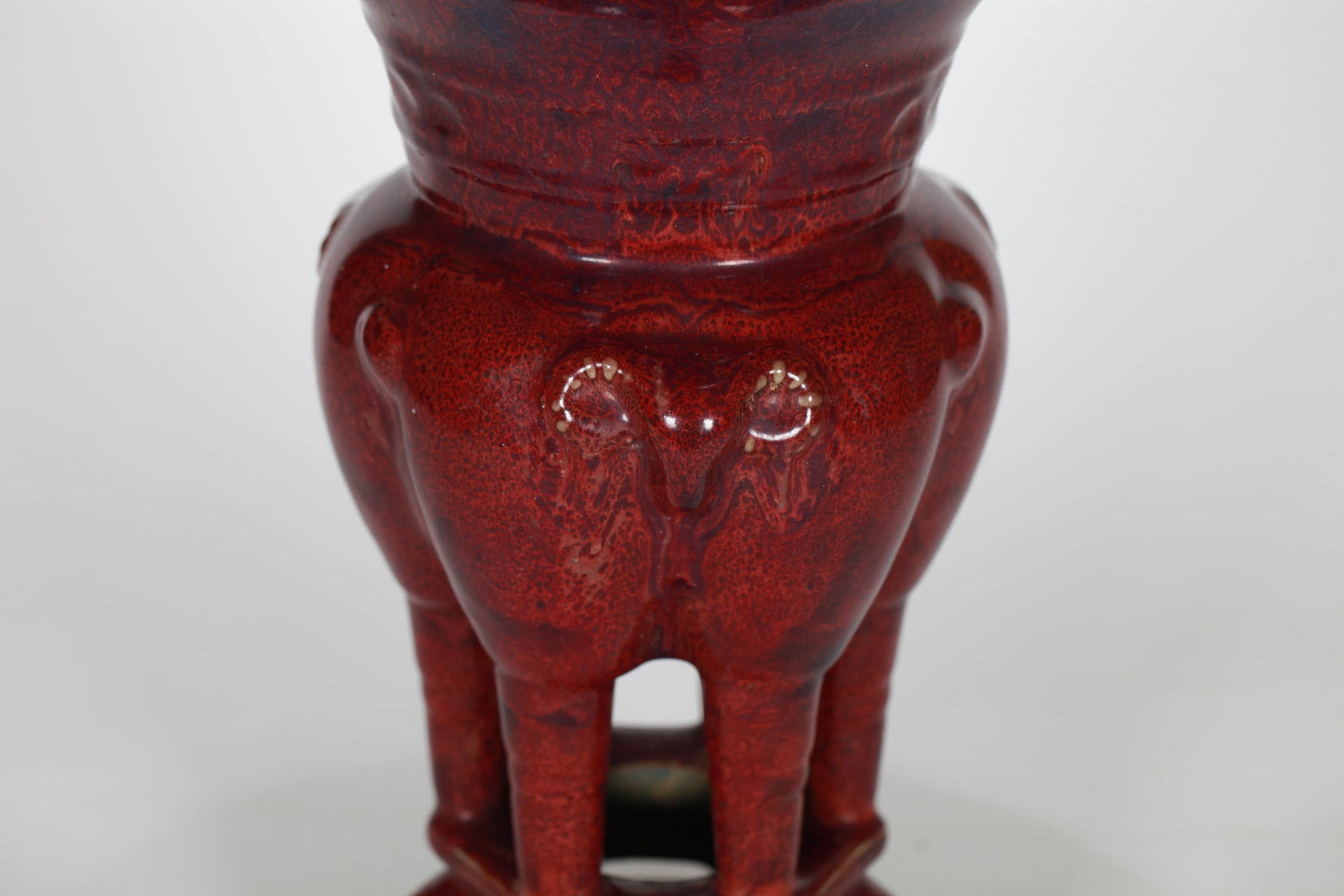 A JUN WARE 'THREE RAMS' ZUN - 10