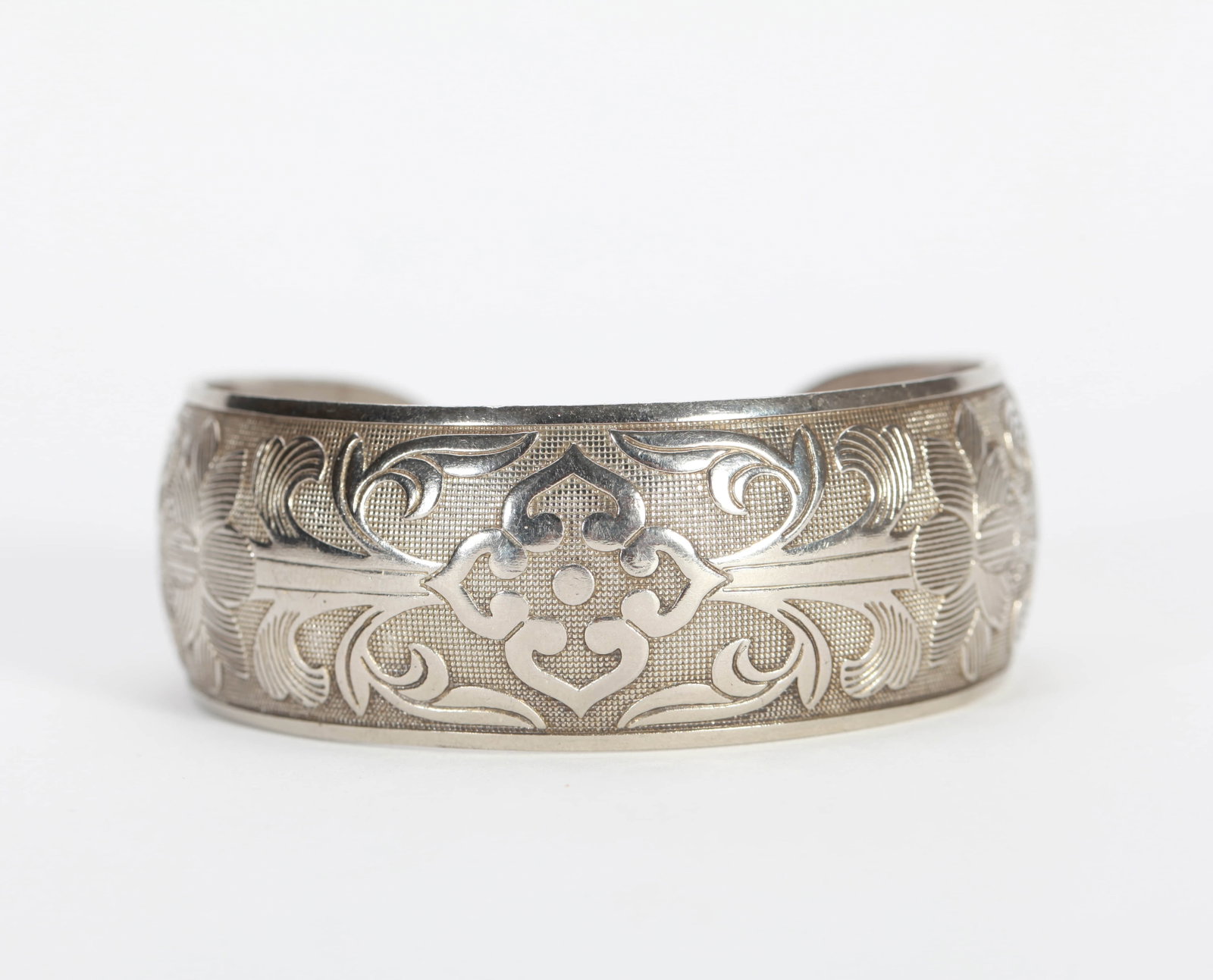 A SILVER BANGLE - 2