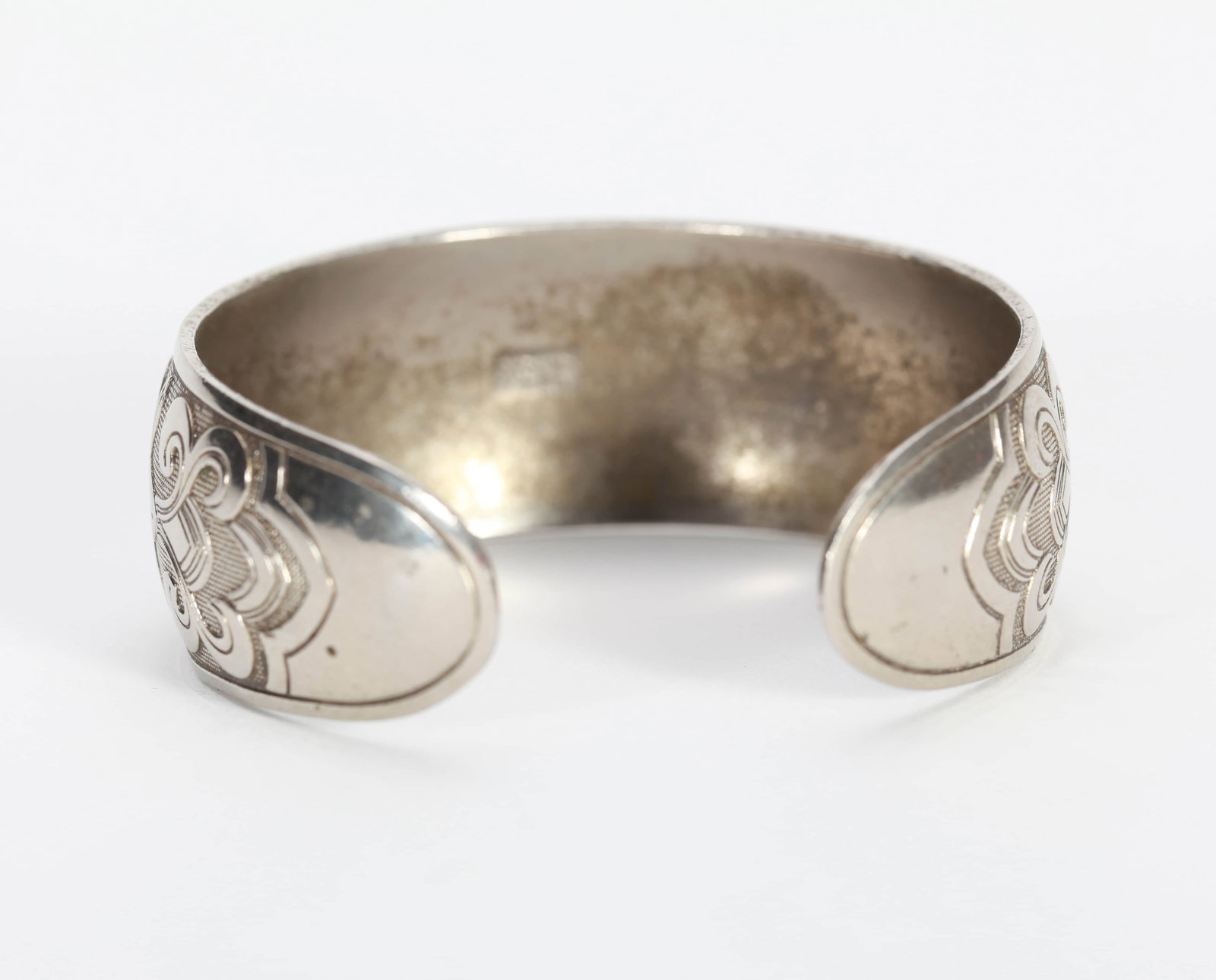 A SILVER BANGLE - 4