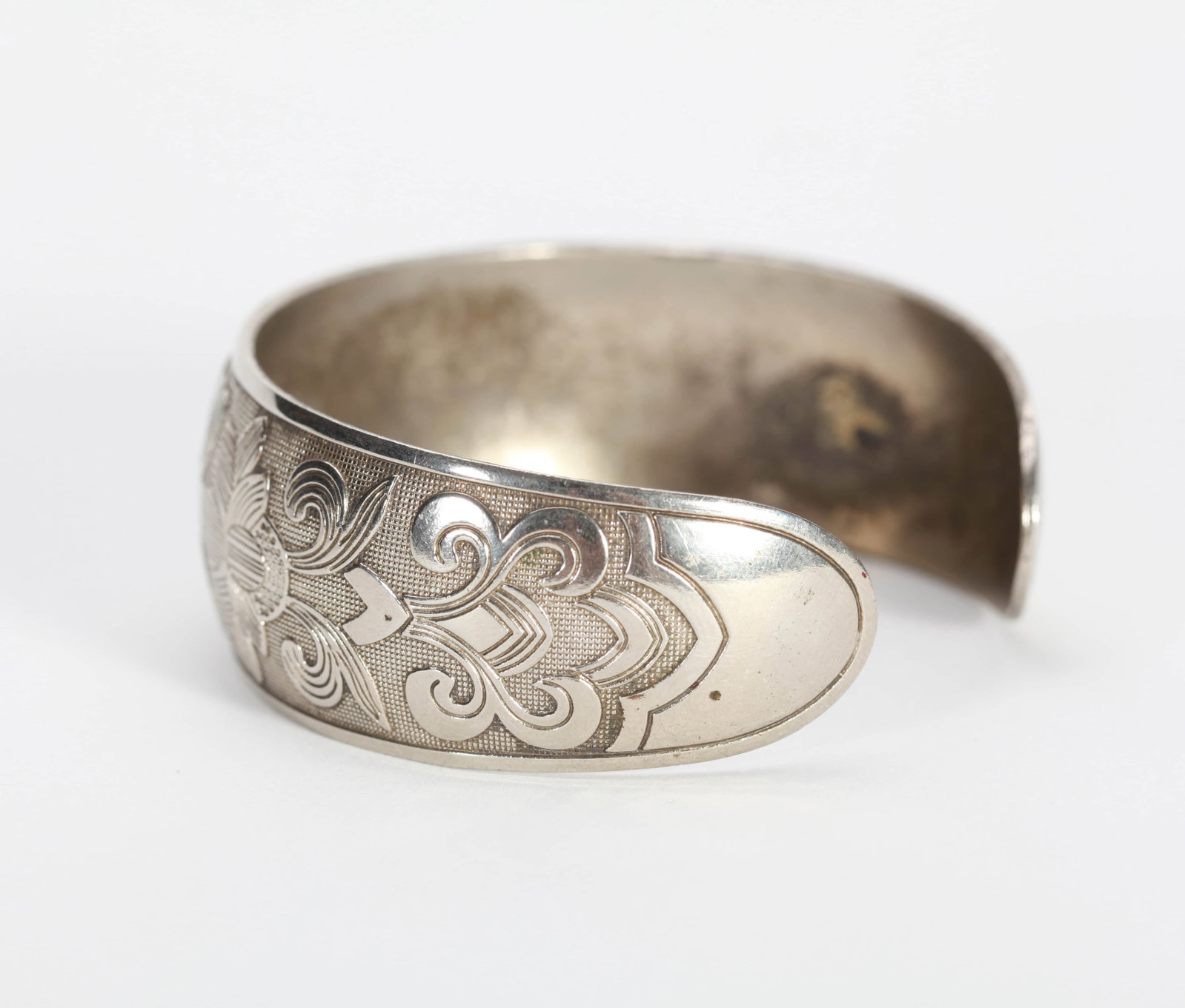 A SILVER BANGLE - 5