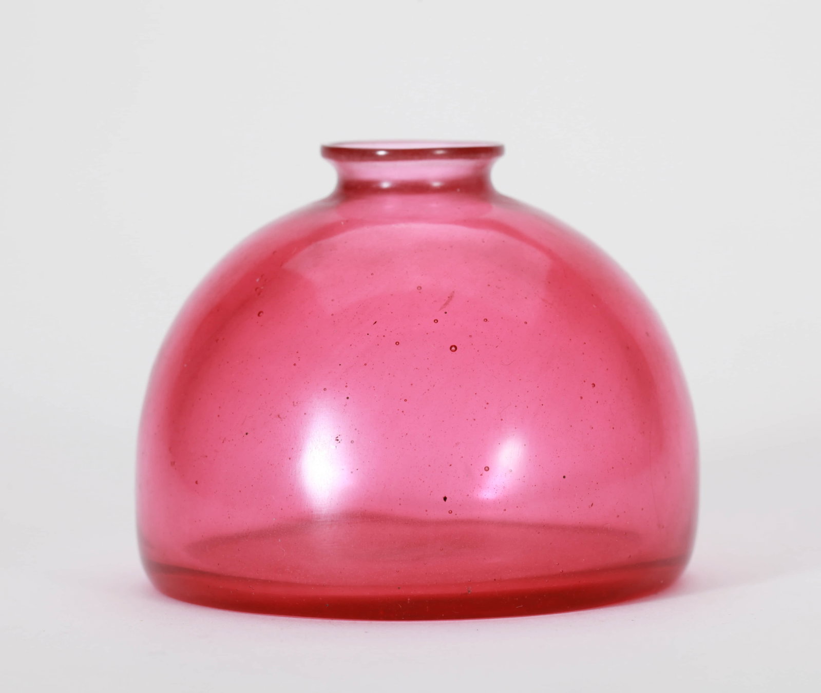 A GLASS 'PLAIN' TAIBAI ZUN: A GLASS 'PLAIN' TAIBAI ZUN Dimensions: Length: 9 cm (3.54 in.), Width: 9 cm (3.54 in.), Height: 7.5 cm (2.95 in.). All measurements are approximate.