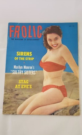 Frolic Magazine 1954 Pin Up Girls Marilyn Monroe: Frolic Magazine 1954 Pin Up Girls Marilyn Monroe. Great vintage Pin-Up Girls Buyers Premium 20%. *In-House Shipping Available
