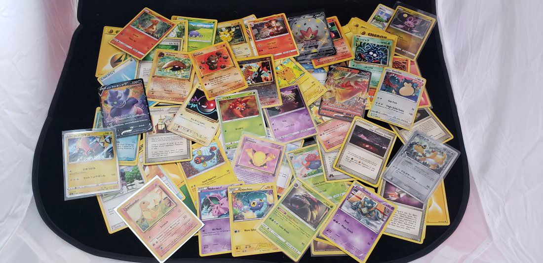 79 mixed Pokemon Cards Japanese Shadowless Shiny First Edition: 79 mixed Pokemon Cards Japanese Shadowless Shiny First Edition Promos Modern. Mix of all kinds of Pokemon cards from Near Mint to Heavily Played. See photos for details on what cards are included. Buy