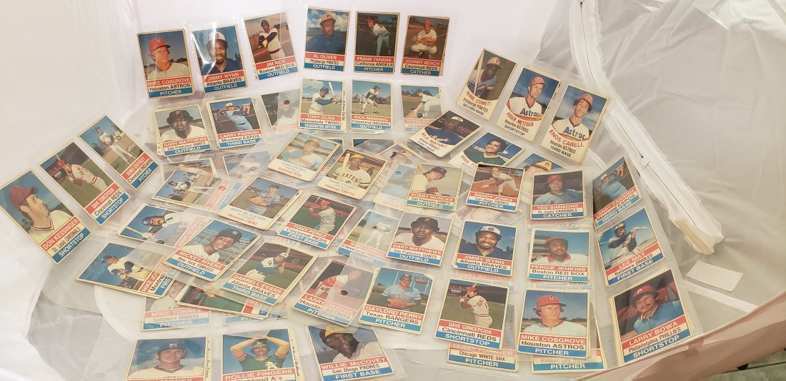 1970's Hostess Baseball Card Lot 198 Cards Johnny Bench George Brett: 1970 Hostess Baseball Card Lot 198 Cards. George Brett, Johnny Bench, Eddie Murray, Jim Rice, Sparky Lyle, Dennis Eckersley, Gaylord Perry, Lou Brock, +++