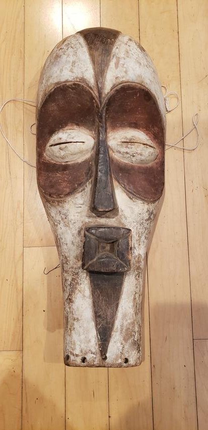 Polychrome African Mask (1 of 5)