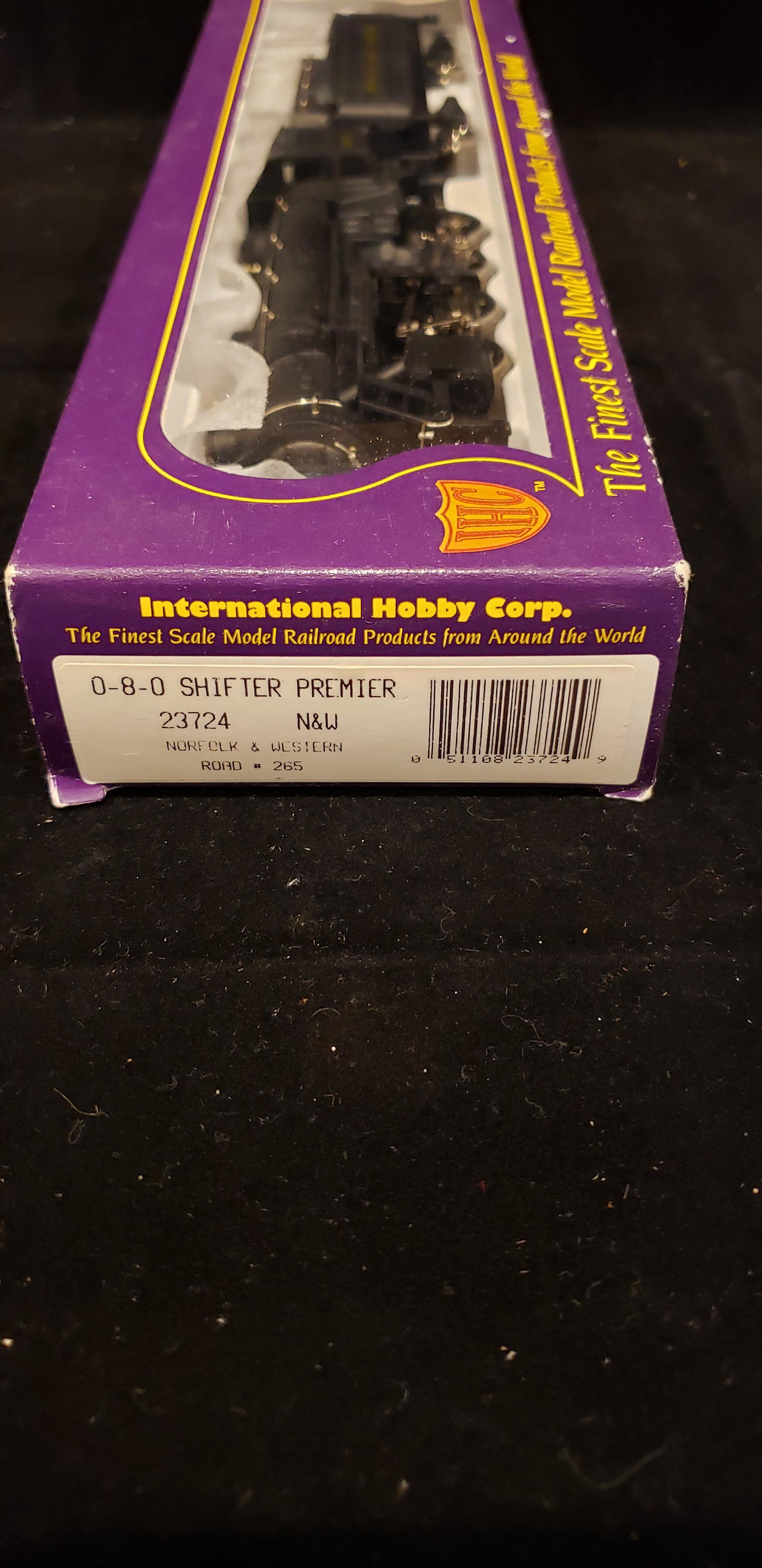 IHC International Hobby Corp 0-8-0 Shifter N&W Engine: IHC International Hobby Corp 0-8-0 Shifter N&W Engine. 23724 in Box. Buyers Premium 20%. * In-House Shipping Available**Pick up is April 15th 11-4 at 31 Wall Street Oxford, NJ. You will receive 1 invo
