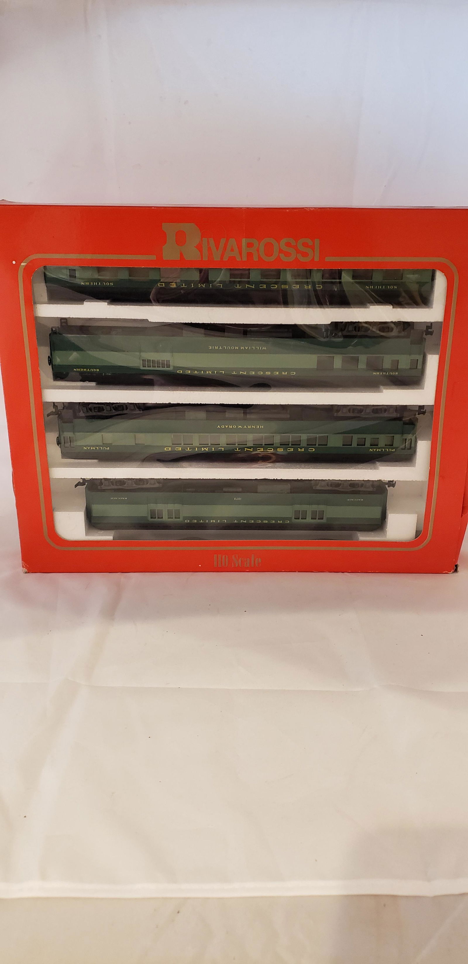 Rivarossi Crescent Limited Train Cars Set