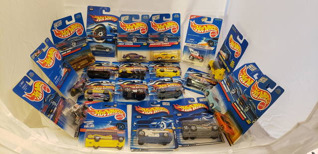 Modern Hot Wheels MOC Lot Radio Flyer Wagon ++: Modern Hot Wheels MOC Lot Radio Flyer Wagon ++. Nice mixed Mint on Card lot of Hot Wheels. Rockin Rods, Mod Bod and Sugar Rush are just some of the Series name in this lot.Buyers Premium 20%