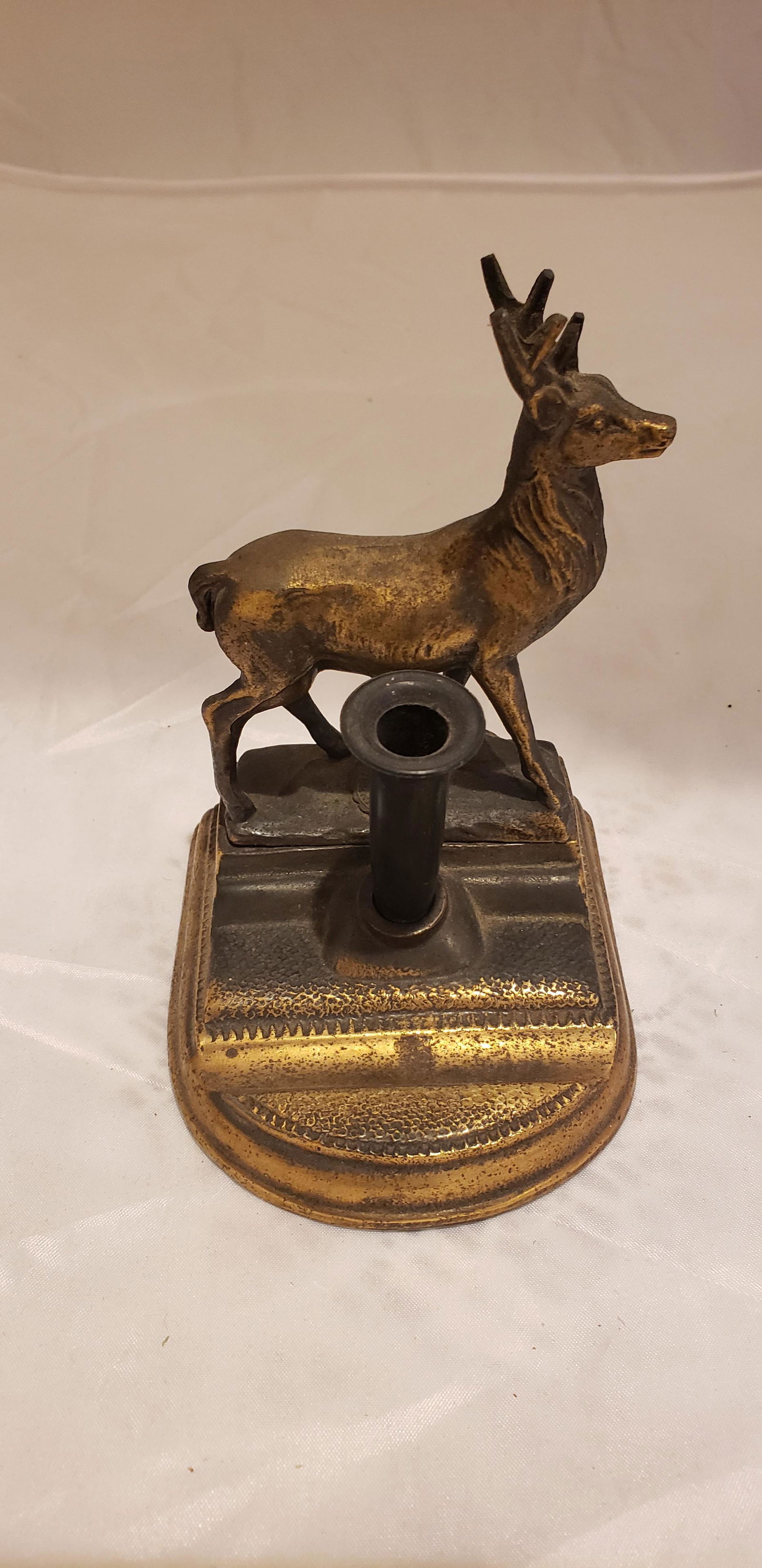 Metal Figural Pen Holder Desk Deer (1 of 6)