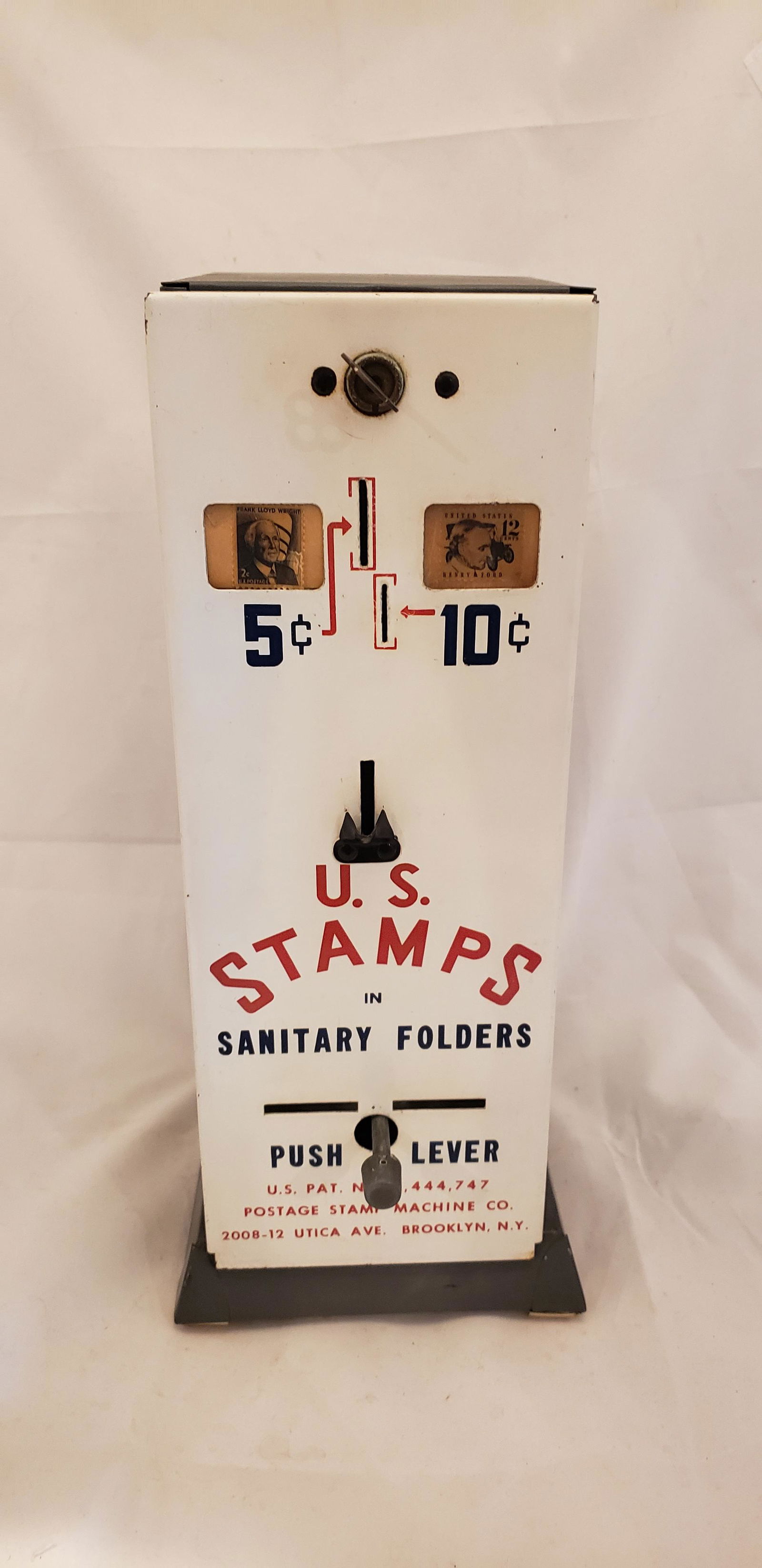 Vintage Postage US Stamp Machine Brooklyn NY (1 of 9)