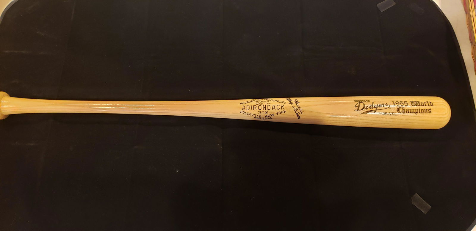 1955 Brooklyn Dodgers Limited Edition Championship Bat (1 of 5)