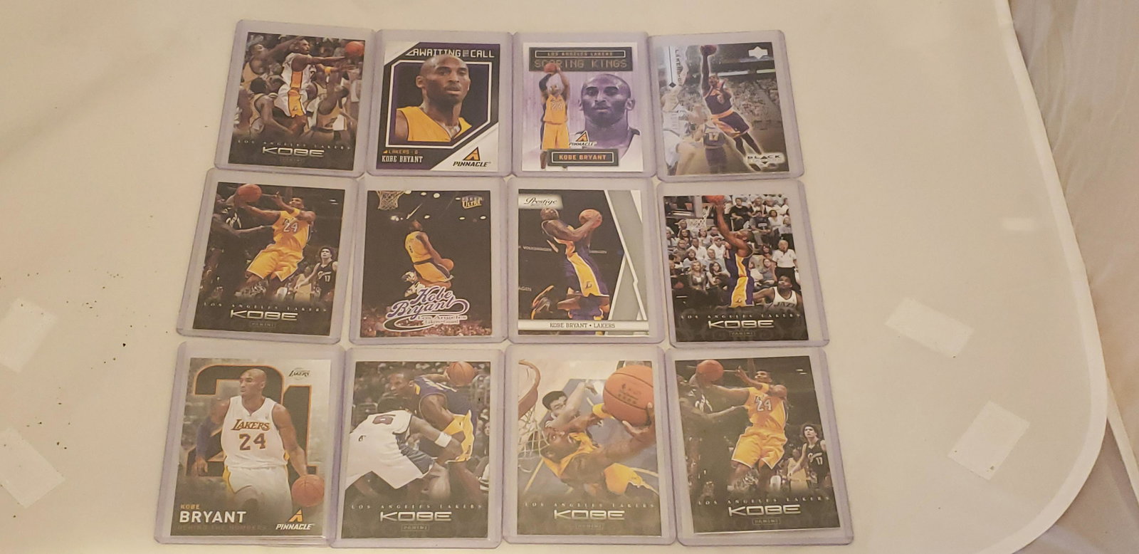 Kobe Bryant Card Lot of 12 Flear Upper Deck + (1 of 4)
