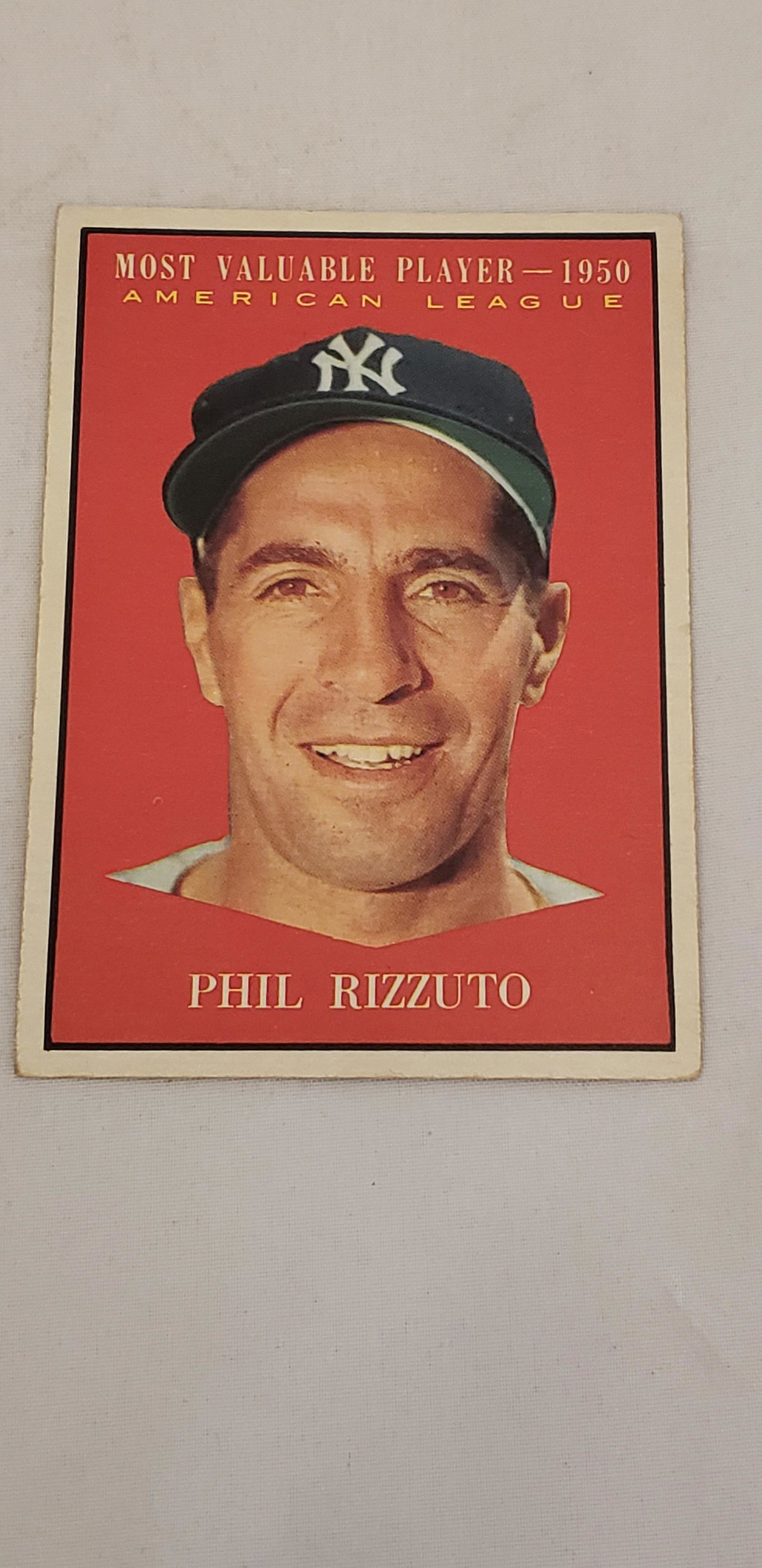 1961 Topps #471 Phil Rizzuto VG+ (1 of 1)