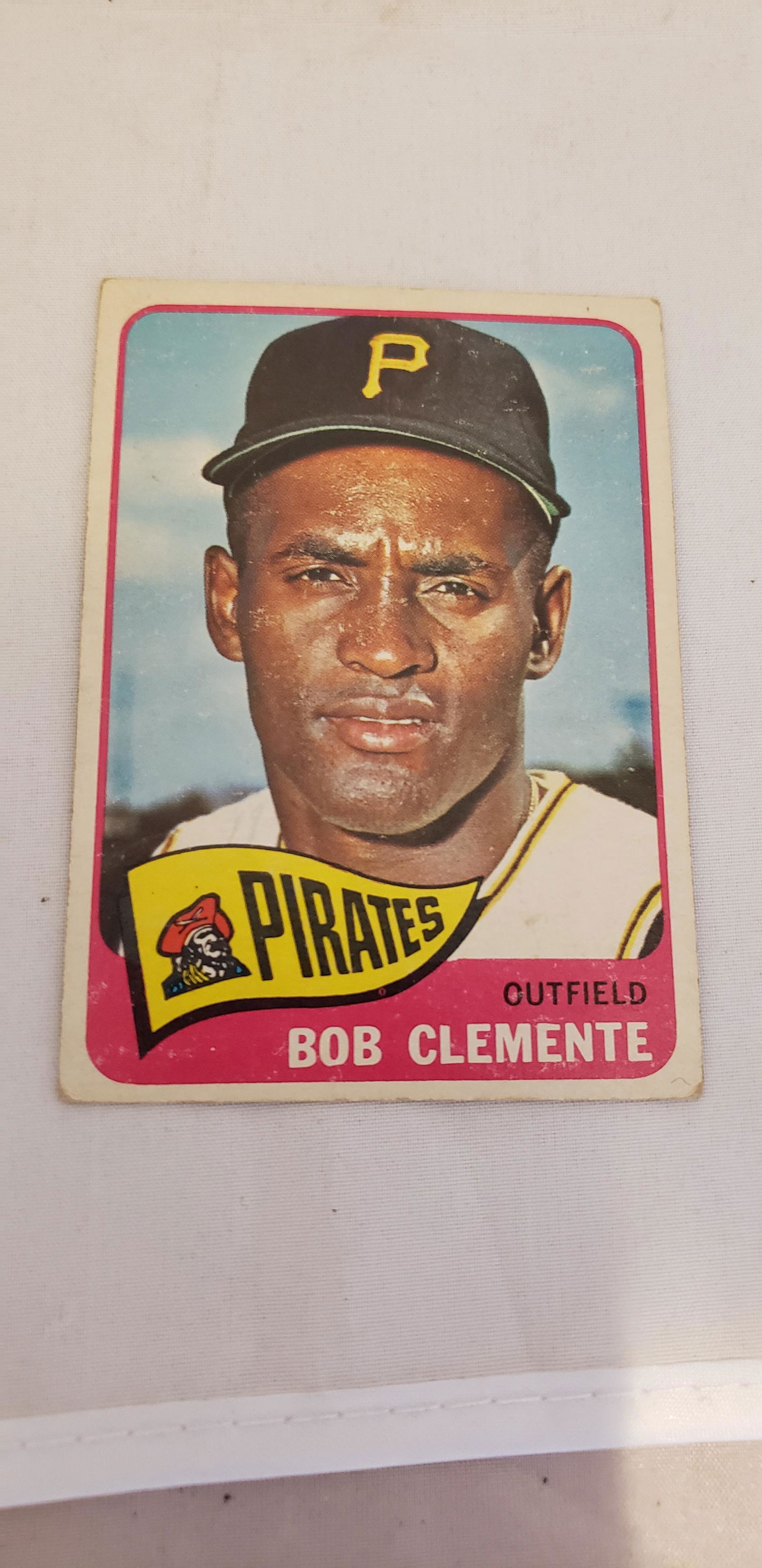 1965 #160 Bob Clemente Good Condition (1 of 2)