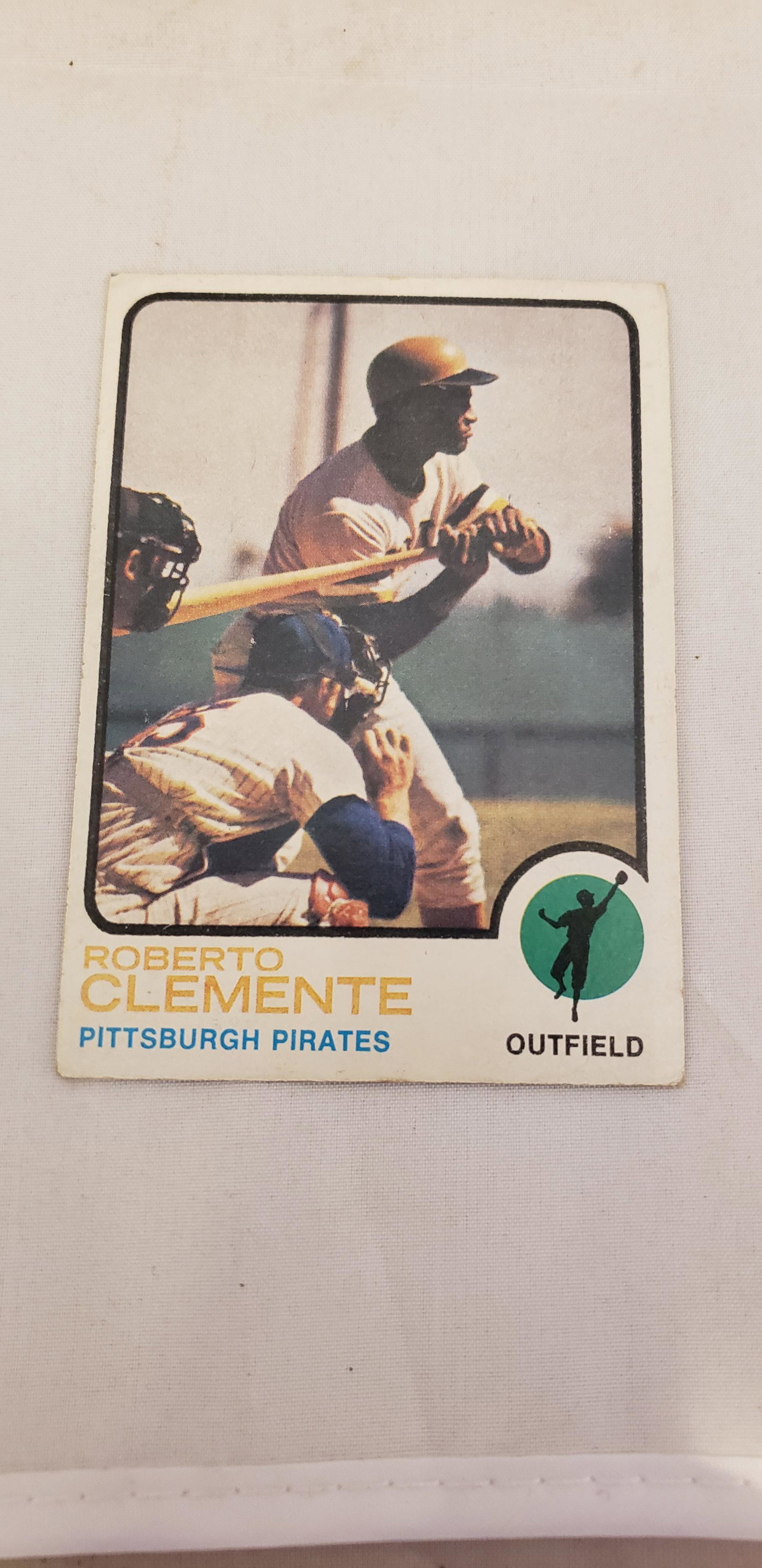 1973 #50 Roberto Clemente Card (1 of 2)