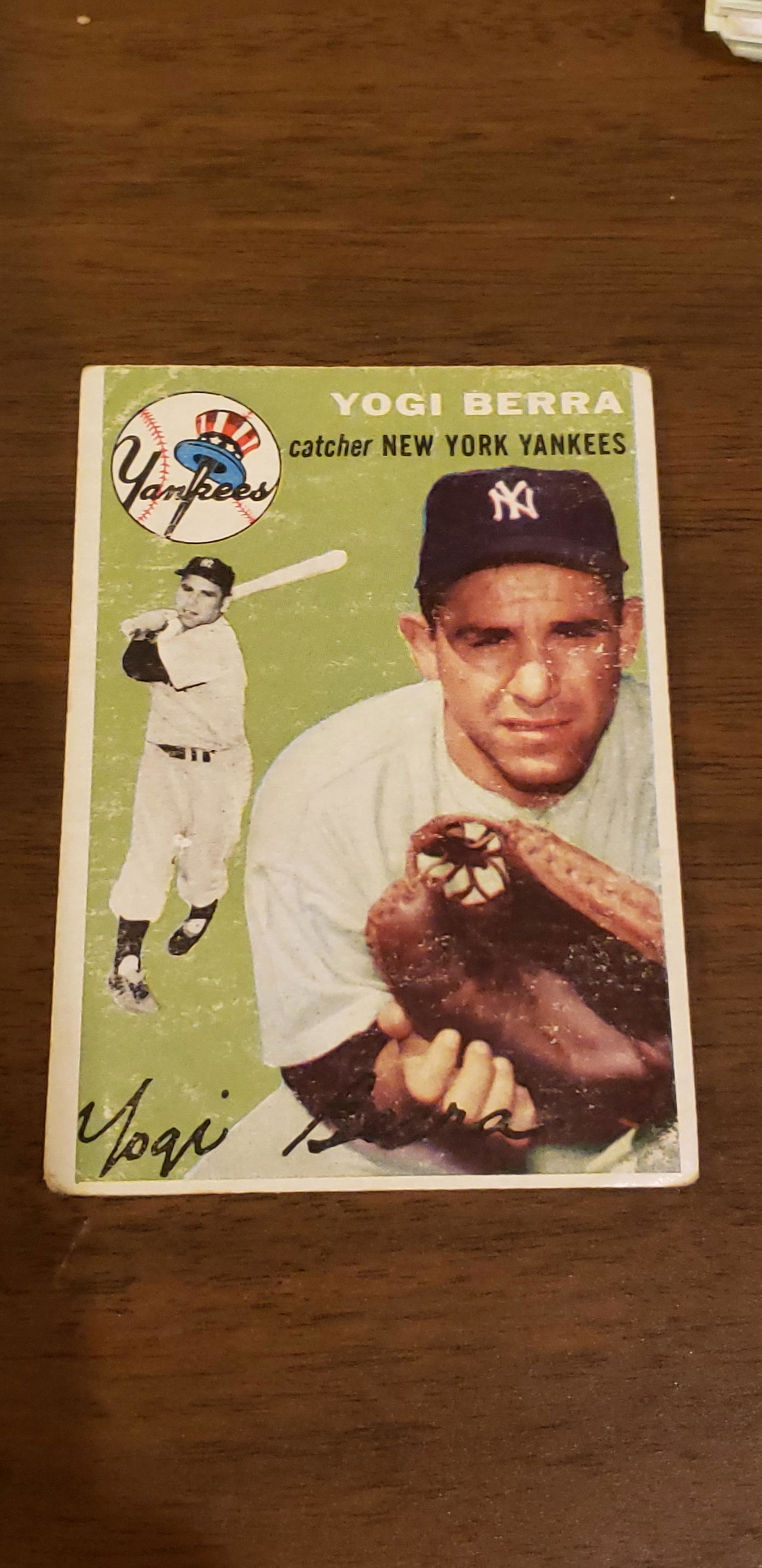 1954 Topps #50 Yogi Berra Good Condition (1 of 2)