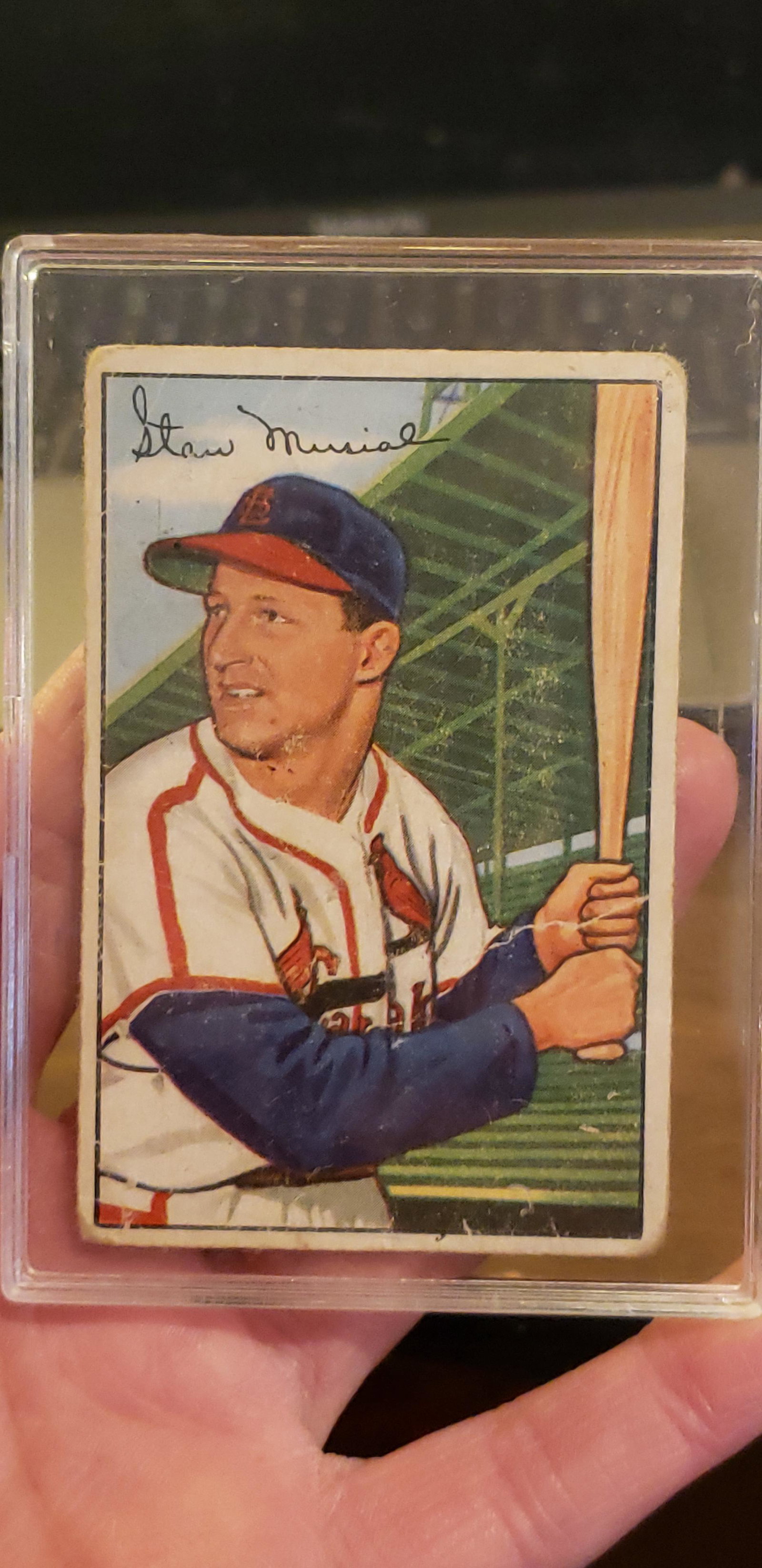 1952 Bowman #196 Stan Musial Poor to Fair (1 of 2)