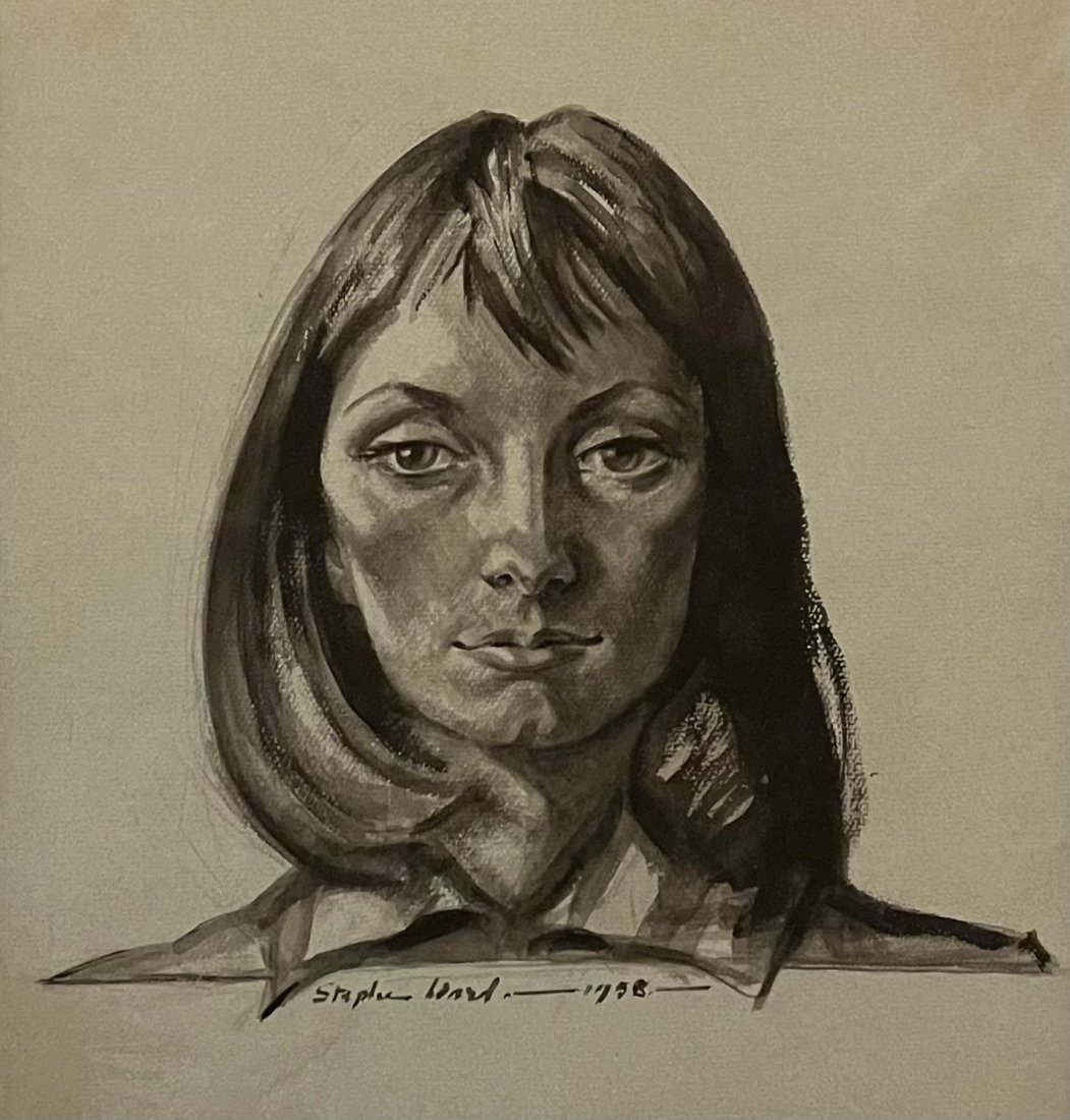 Ward, Stephen (1912 - 1963), Portrait of Christine Keeler (1 of 2)