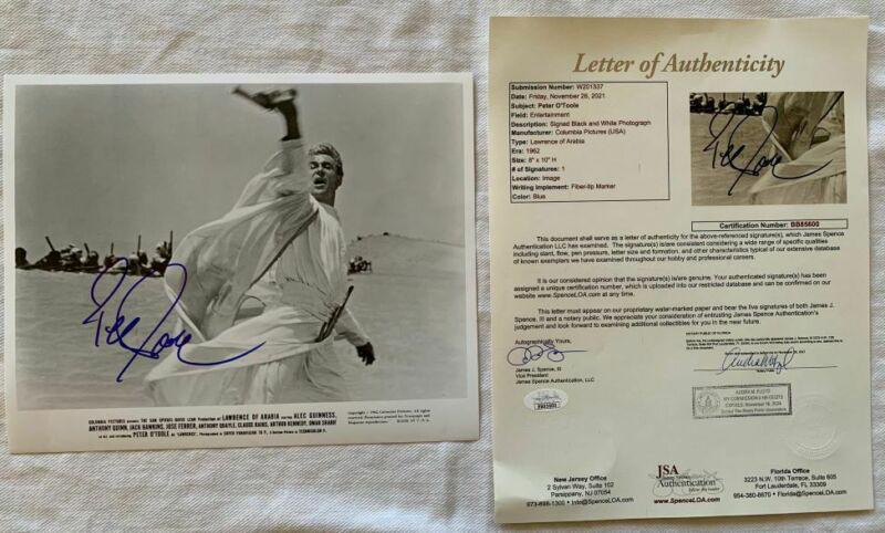Peter O'Toole signed 8x10 photo Lawrence of Arabia JSA (1 of 1)