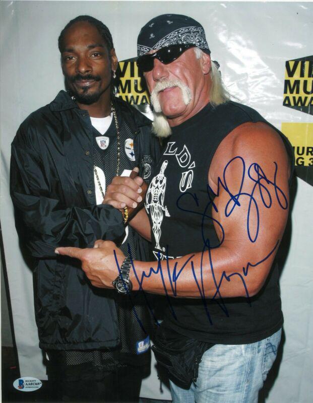 Snoop Dogg and Hulk Hogan Duo Signed 11x14 Photo (1 of 1)