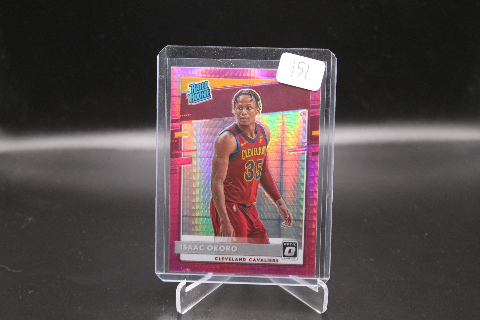 isaac okoro pink optic rookie (1 of 1)