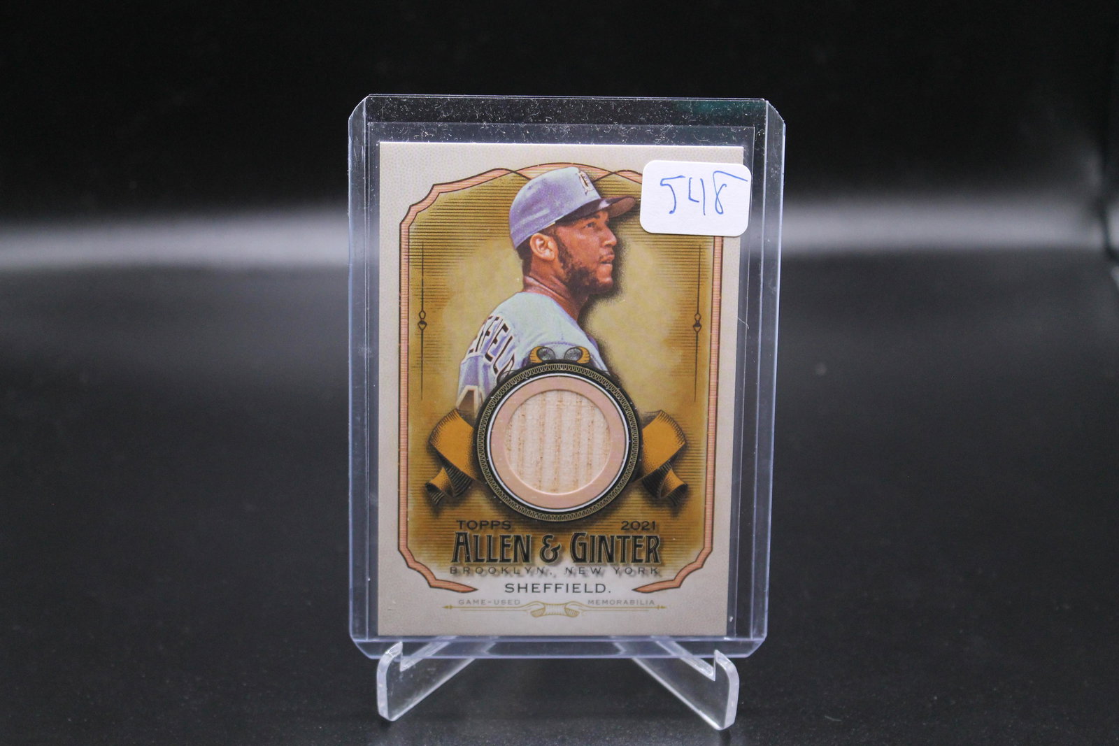 gary sheffield bat relic (1 of 1)