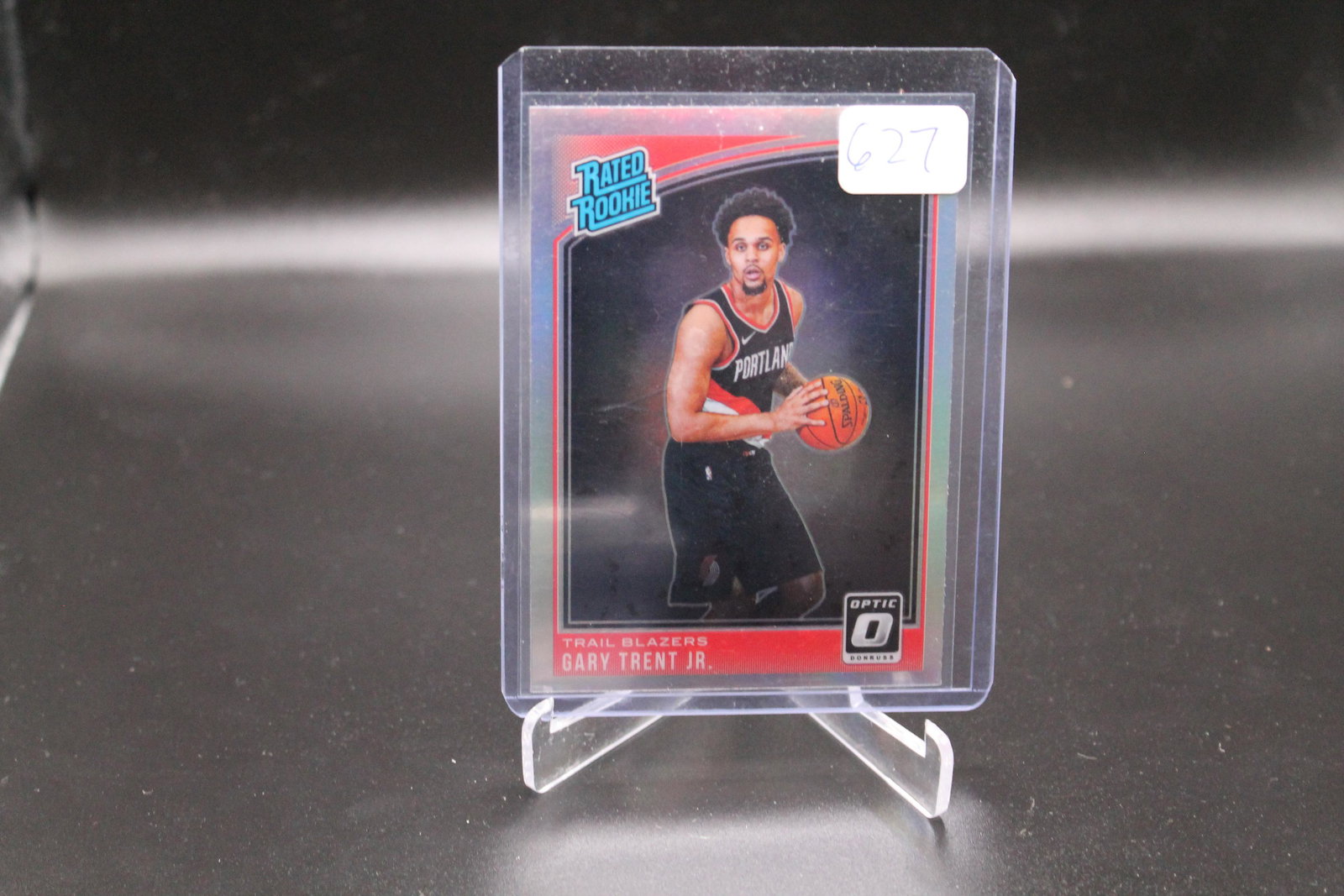 gary trent jr optic holo silver rookie: basketball card