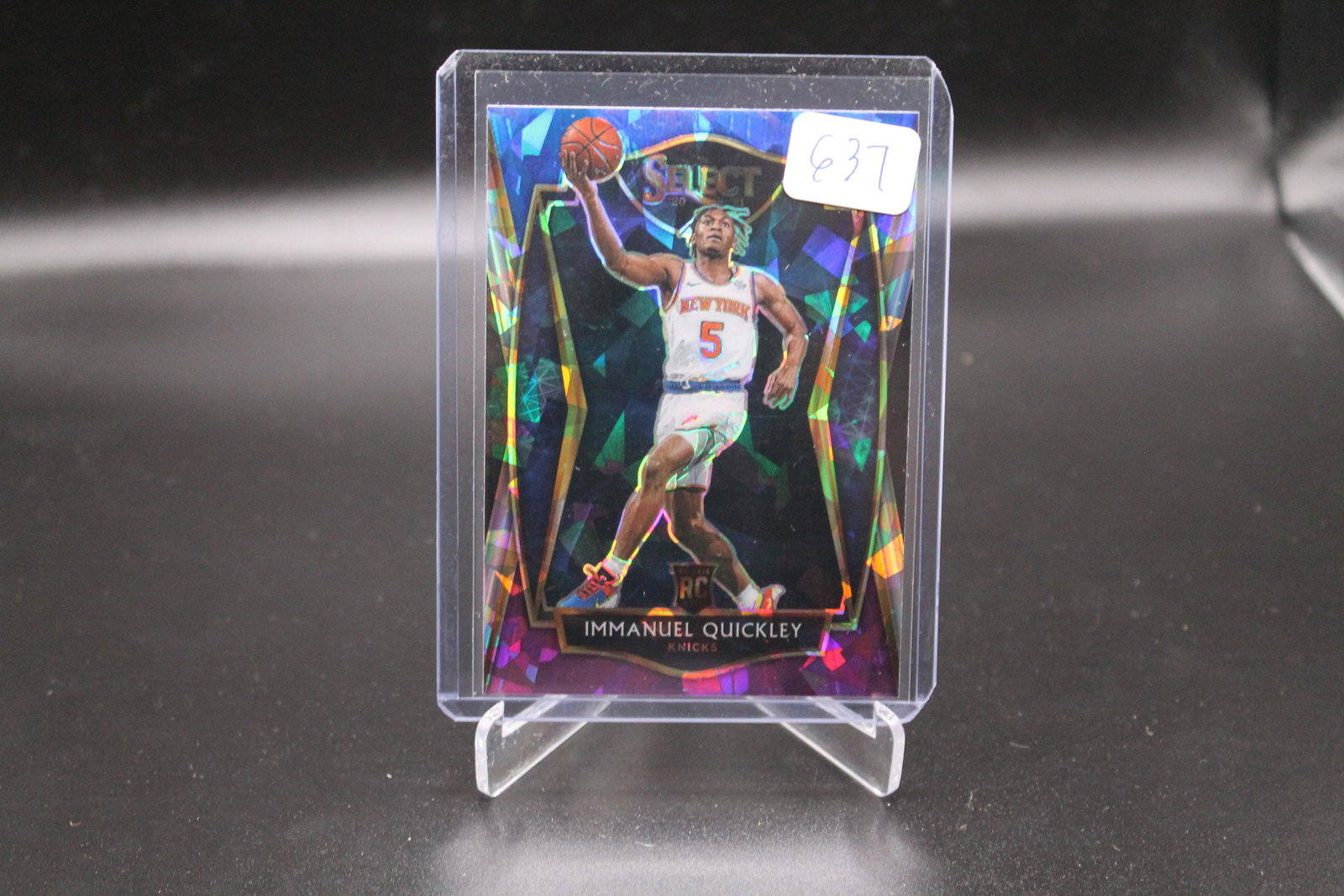 immanuel quickley cracked ice select rookie (1 of 1)