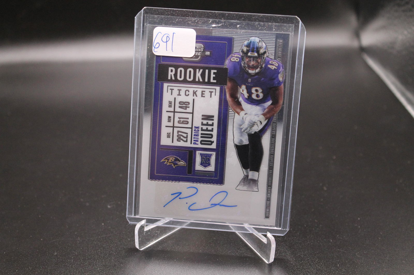 patrick queen contenders auto (1 of 1)