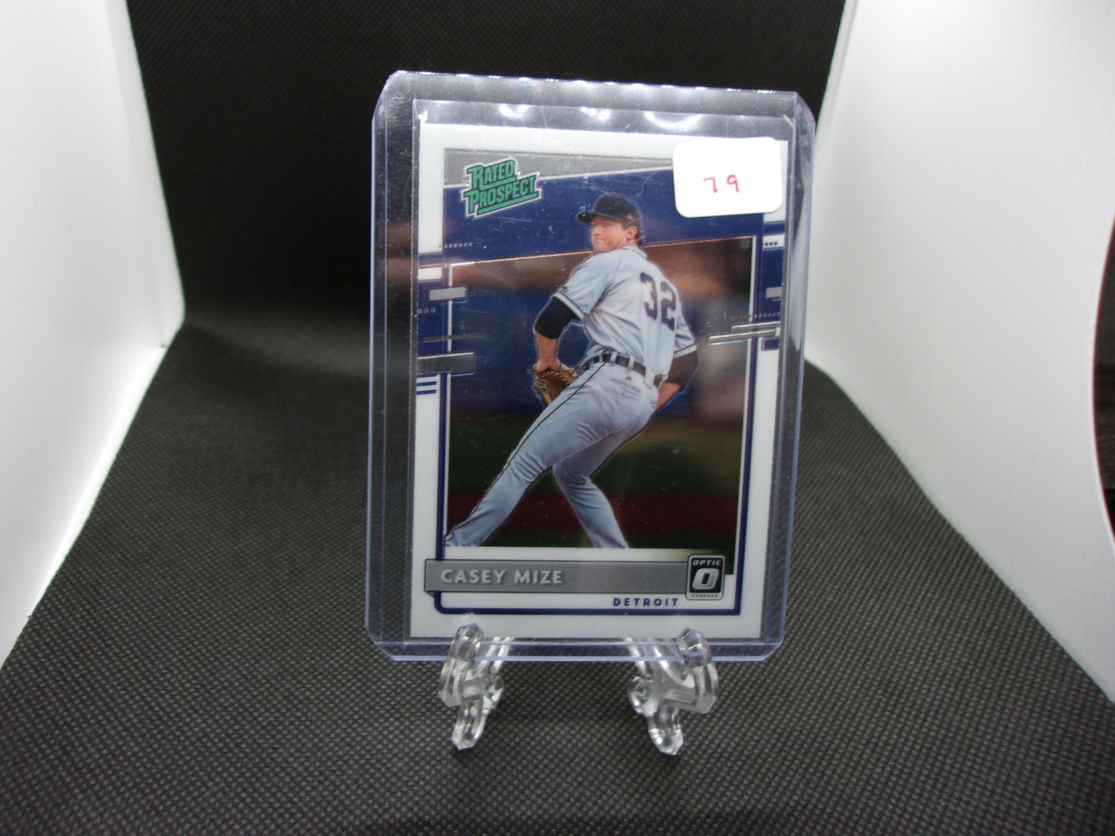 Casey Mize Optic Rated Rookie: Baseball Card