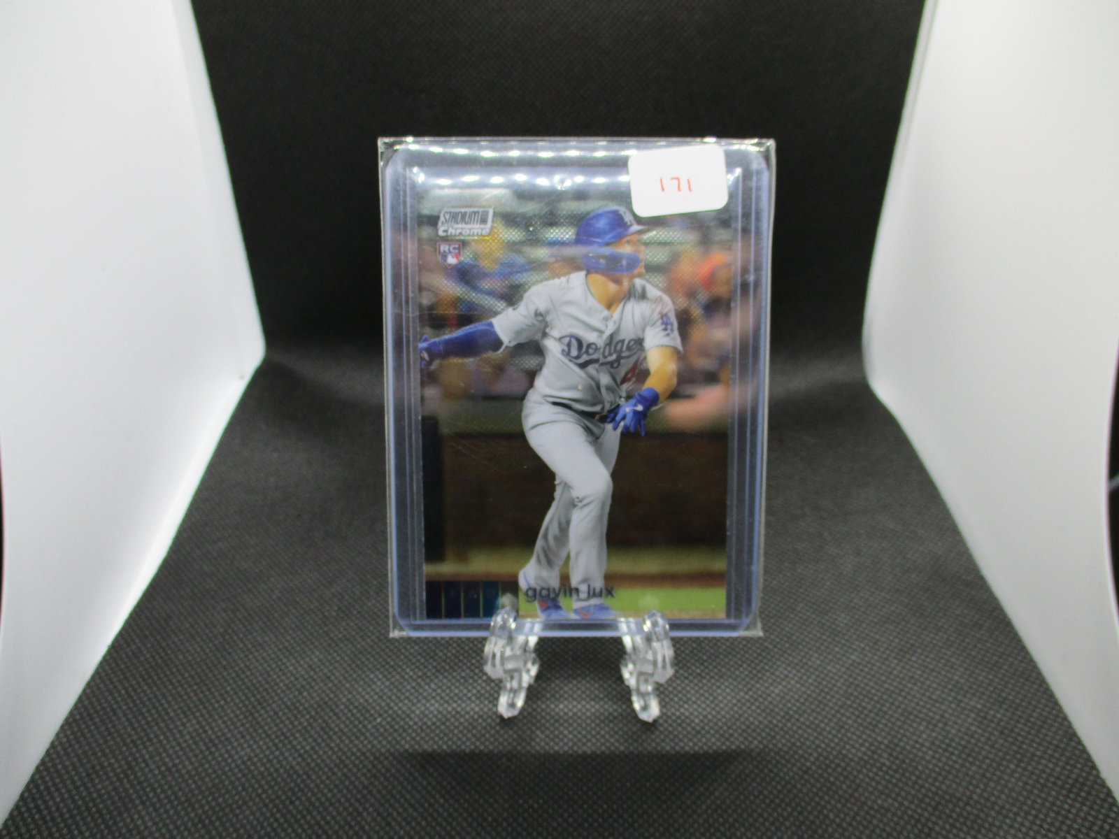 Gavin Lux Stadium Club Chrome Rookie: Baseball Card