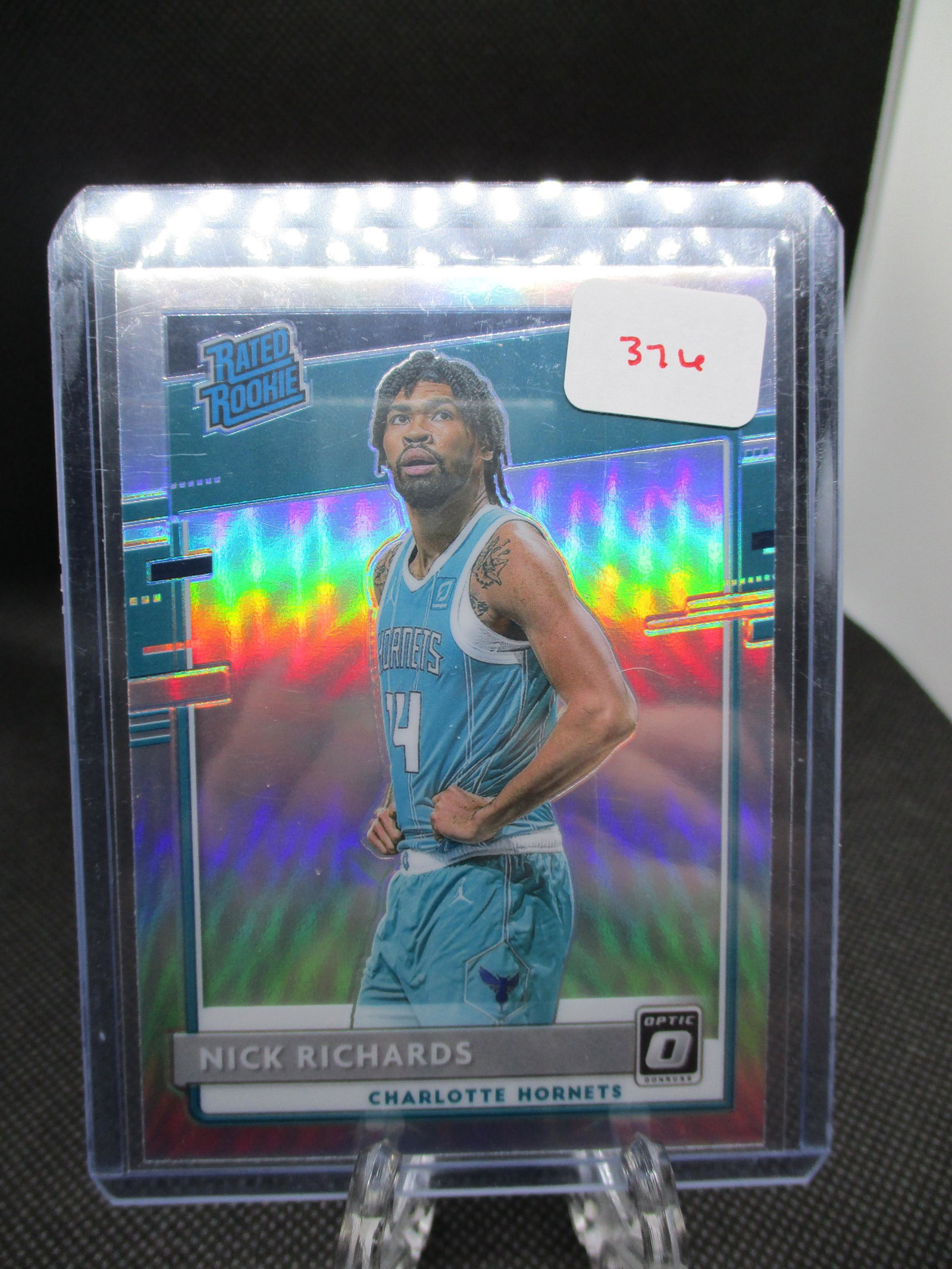 Nick Richards Optic Silver Rated Rookie (1 of 1)