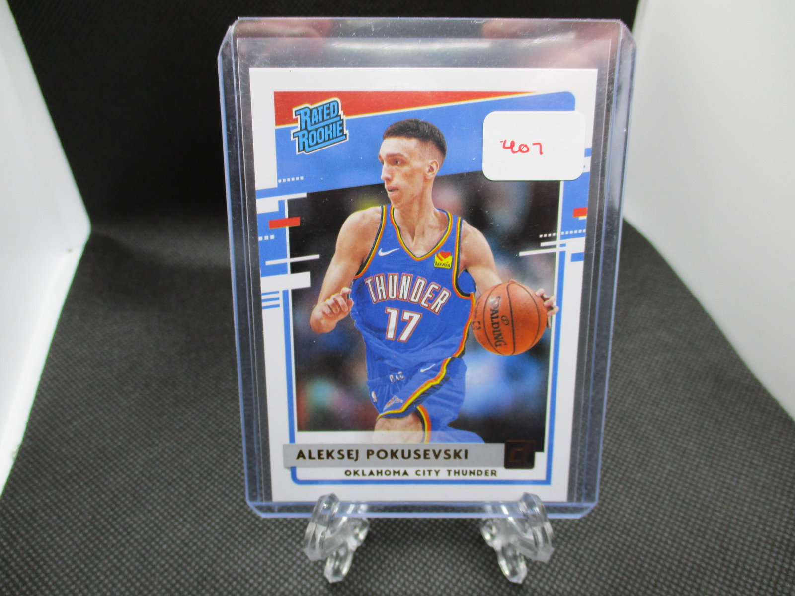 Aleksej Pokusevski Donruss Rated Rookie: Basketball Card