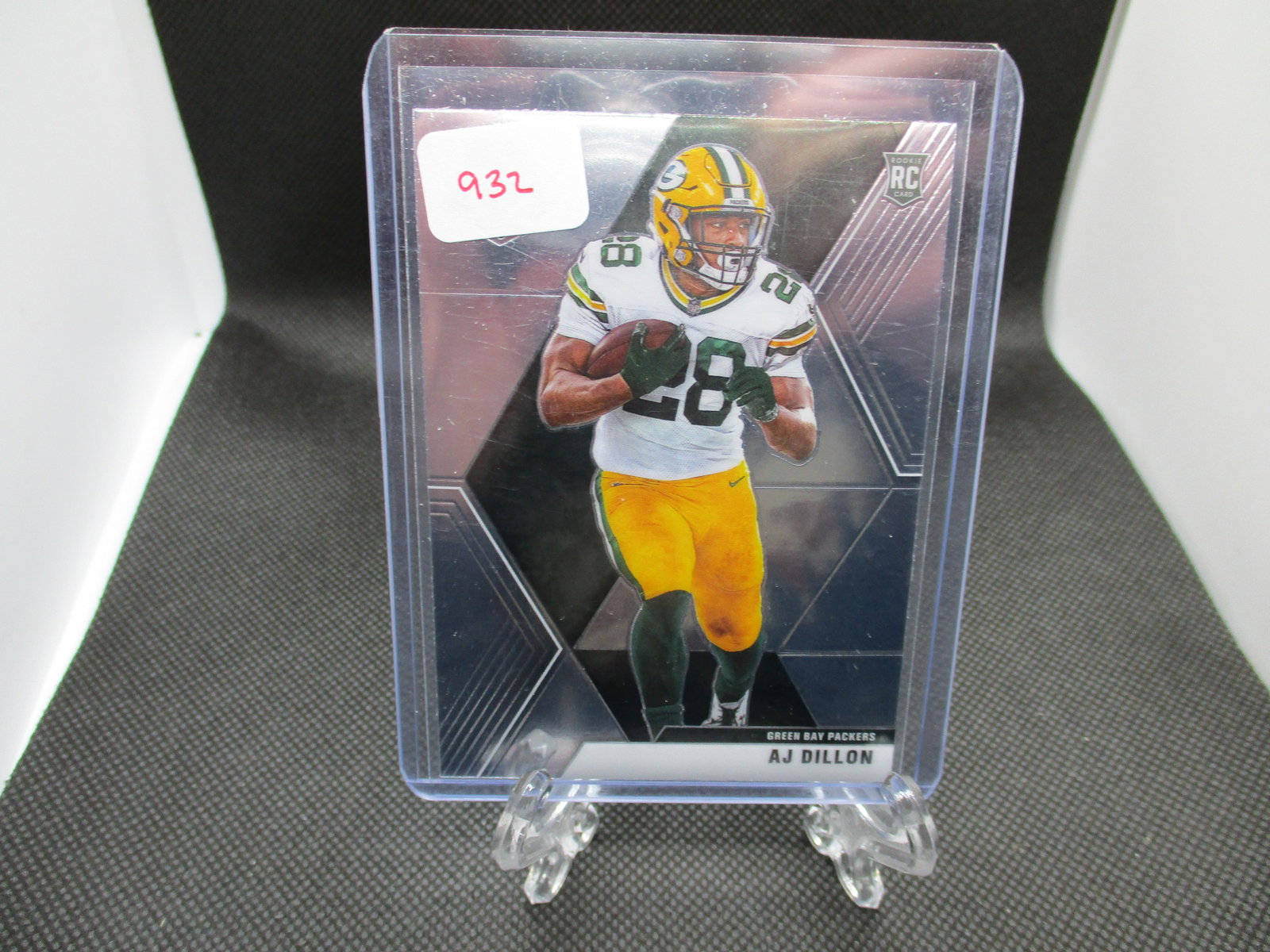 AJ Dillion Mosaic Rookie: Football Card