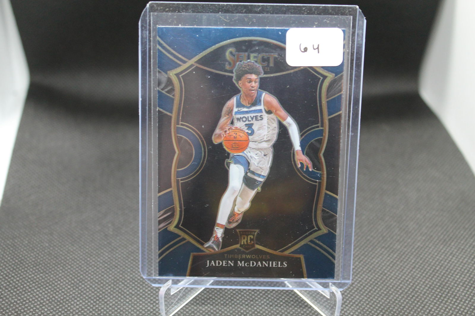 Jaden McDaniels Select Rookie (1 of 1)