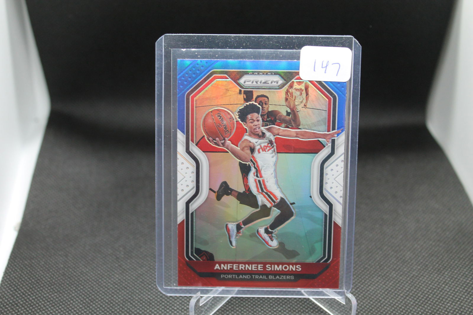 Anfernee Simons Red, White, & Blue Prizm (1 of 1)