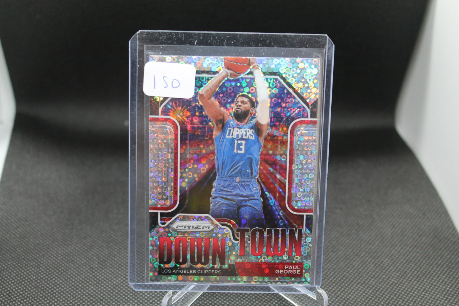 Paul George Downtown Disco Prizm: Basketball Card