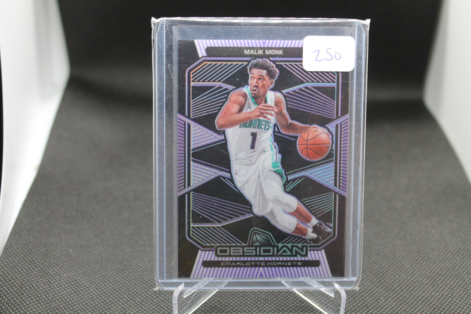 Malik Monk Obsidian: Basketball Card