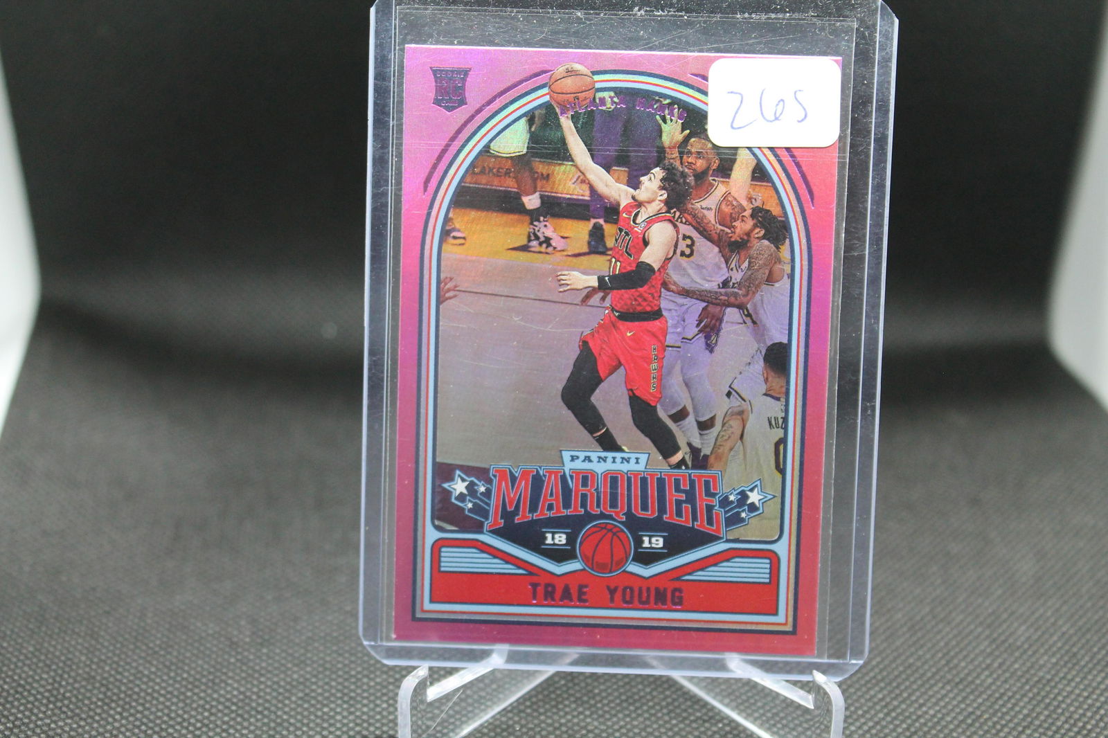 Trae Young Pink Chronicles Marquee Rookie (1 of 1)