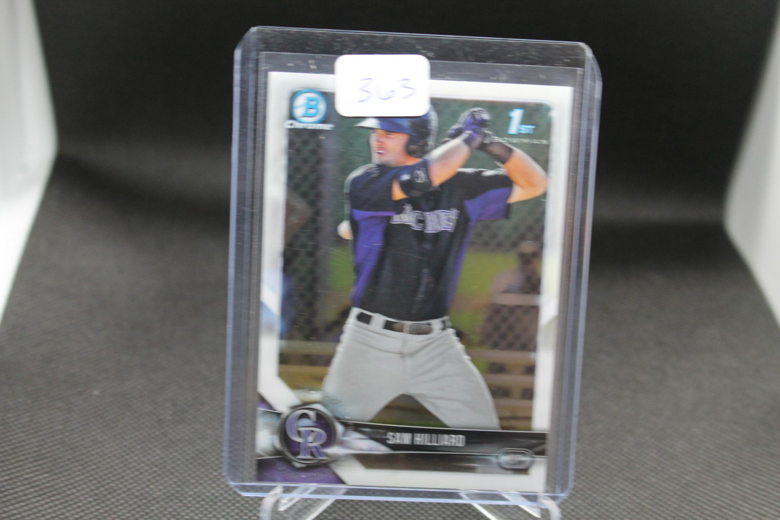 Sam Hilliard First Bowman Chrome (1 of 1)