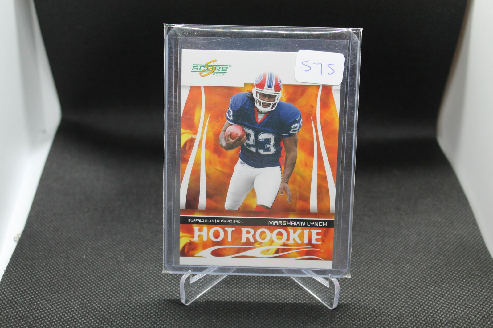 Marshawn Lynch Score Hot Rookie: Football Card