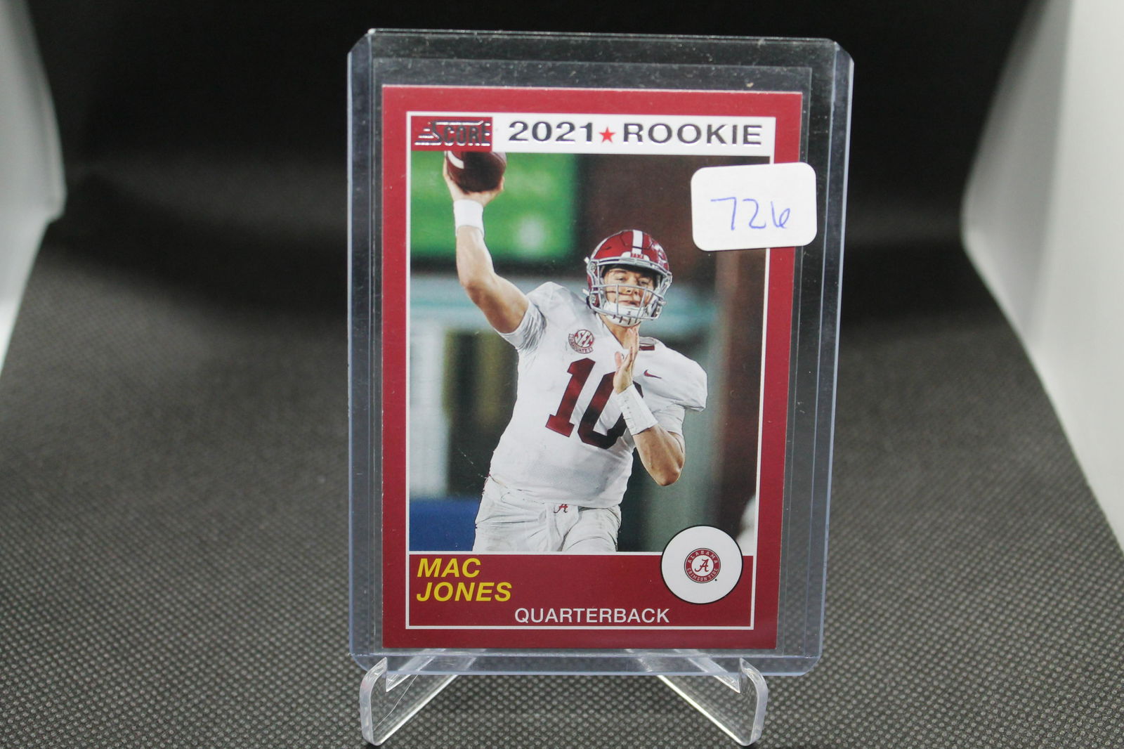 Mac Jones Score 2021 Rookie (1 of 1)